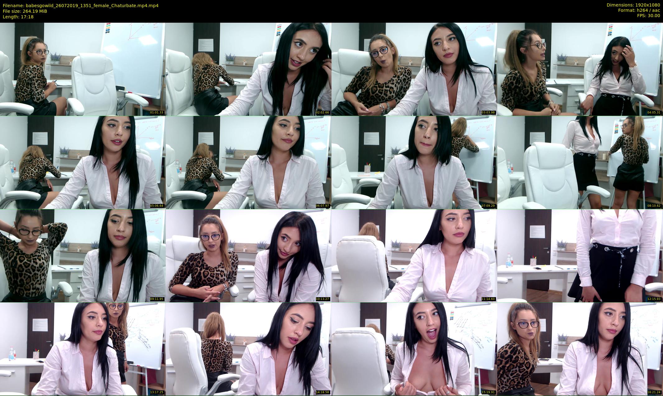 babesgowild — 18 minute Chaturbate couple cam show recording, 1080p, Jul 26, 2019