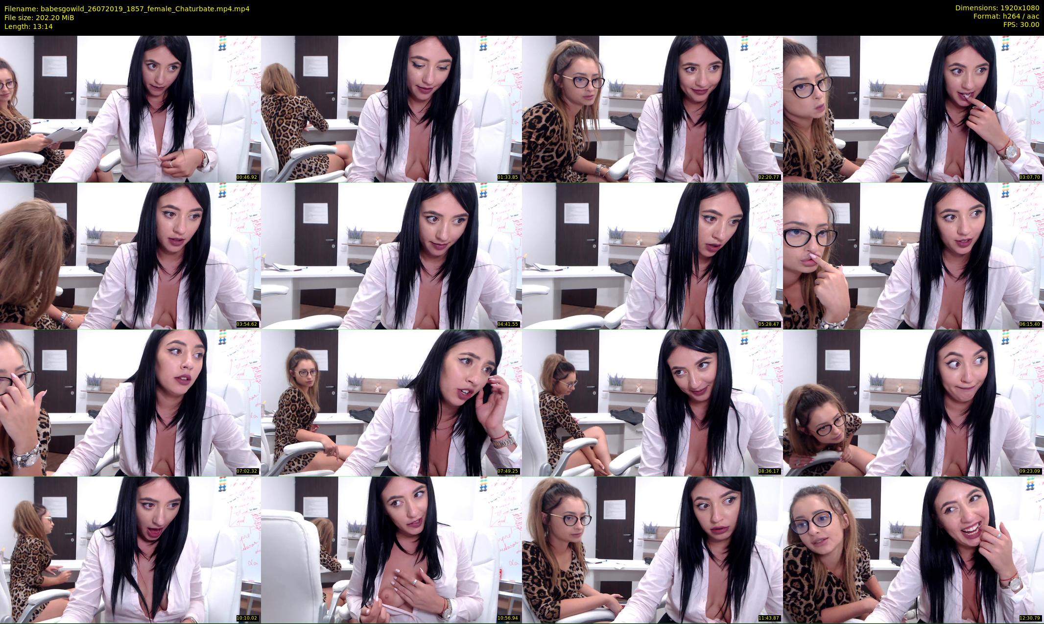 babesgowild — 14 minute Chaturbate couple cam show recording, 1080p, Jul 26, 2019