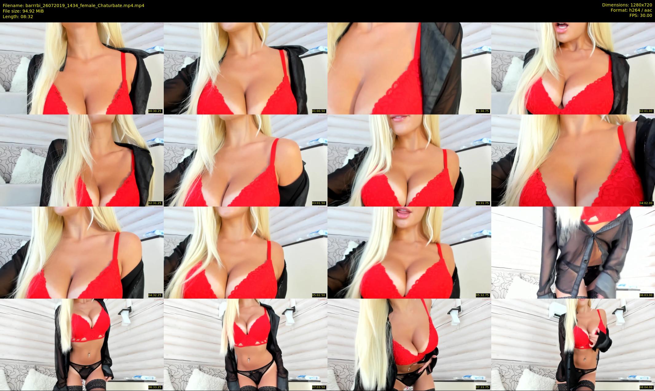 barrrbi — 9 minute Chaturbate female cam show recording, 720p, Jul 26, 2019