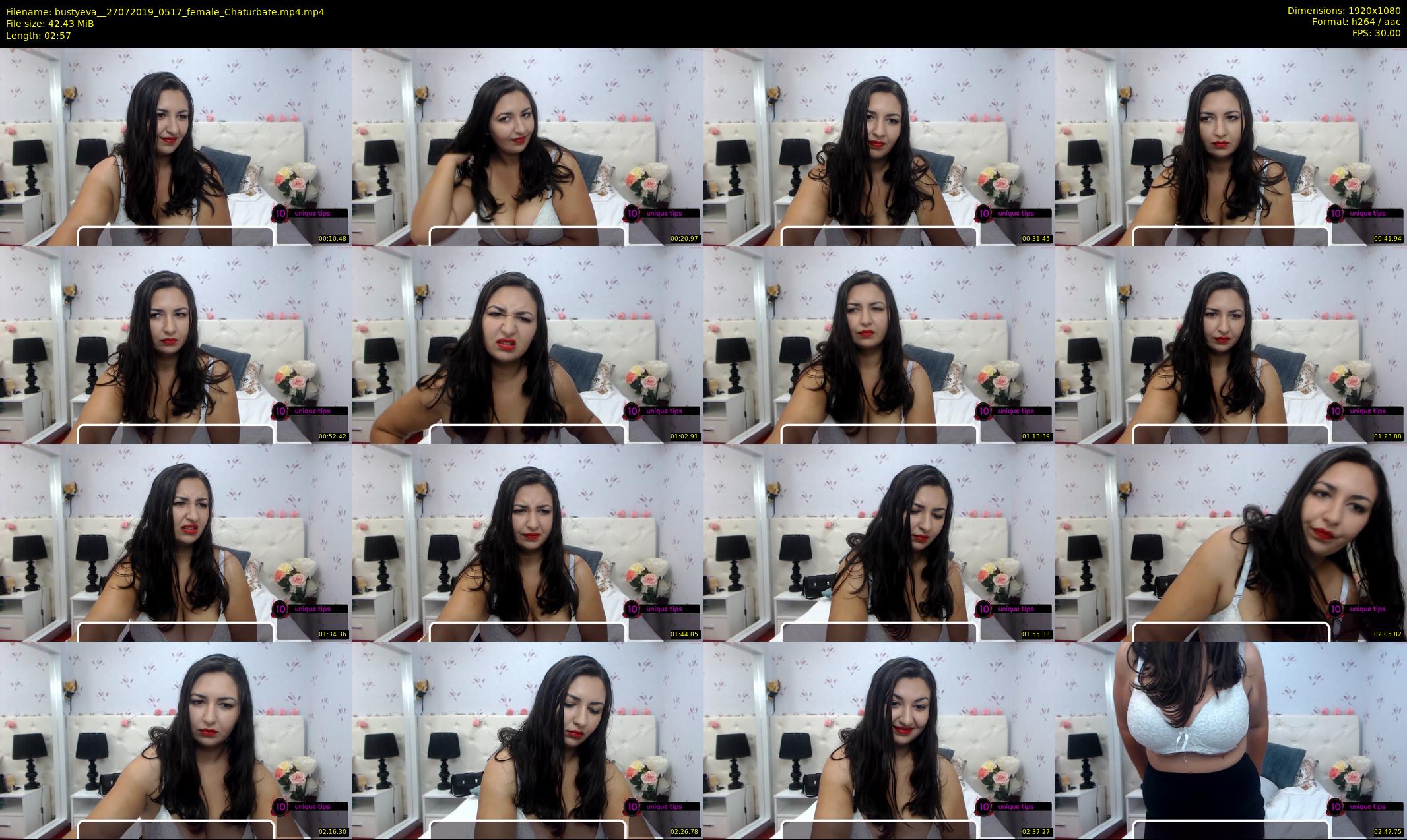 bustyeva_ — 3 minute Chaturbate female cam show recording, 1080p, Jul 27, 2019