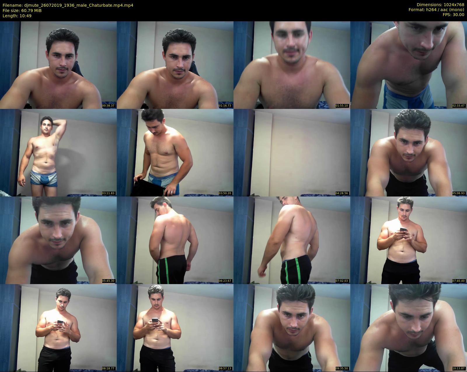 djmute — 11 minute Chaturbate male cam show recording, 720p, Jul 26, 2019