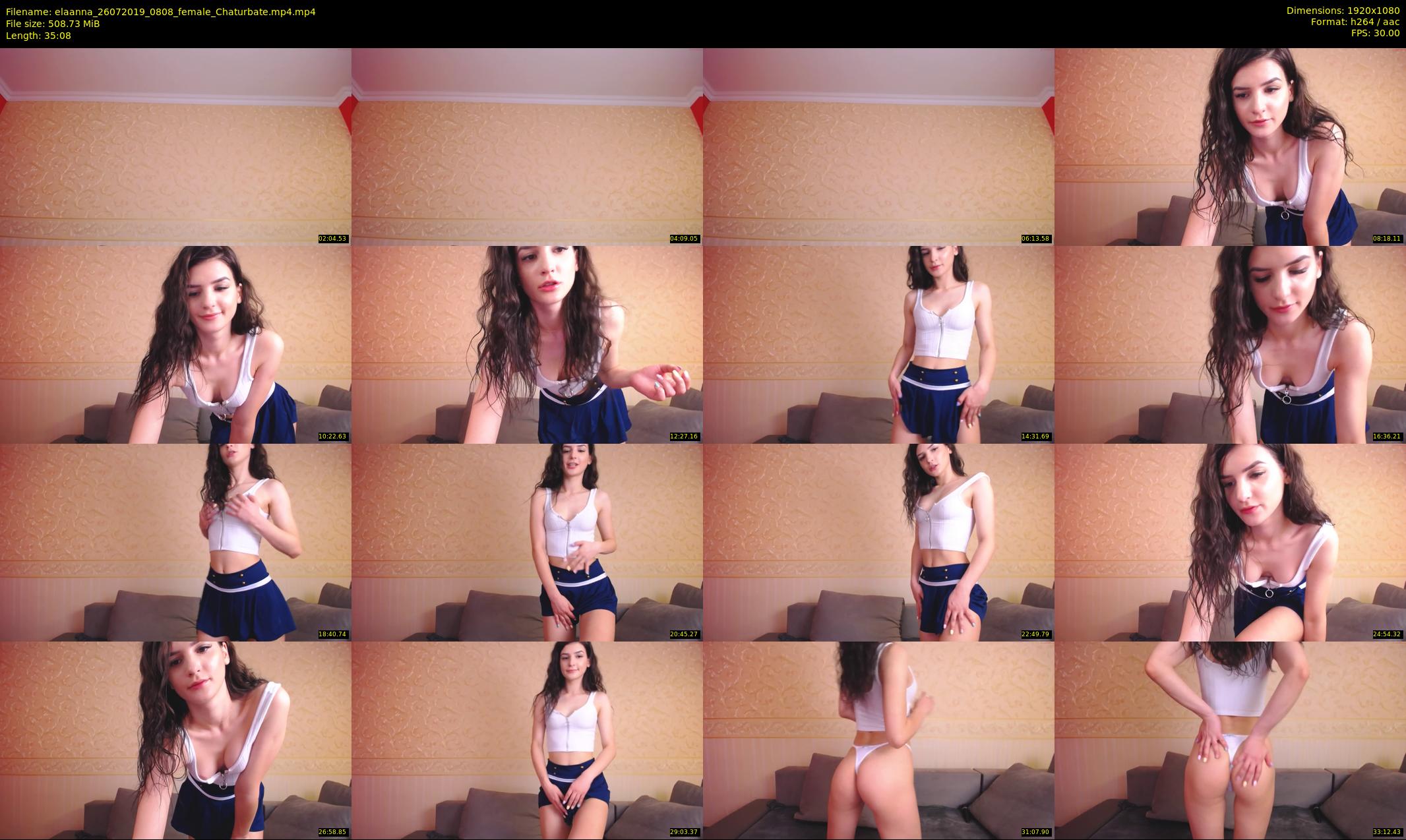 elaanna — 36 minute Chaturbate female cam show recording, 1080p, Jul 26, 2019