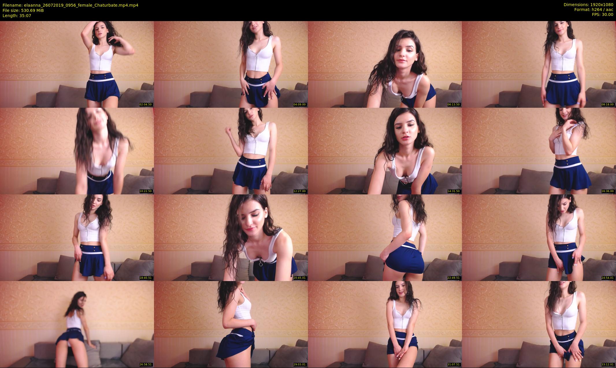 elaanna — 36 minute Chaturbate female cam show recording, 1080p, Jul 26, 2019