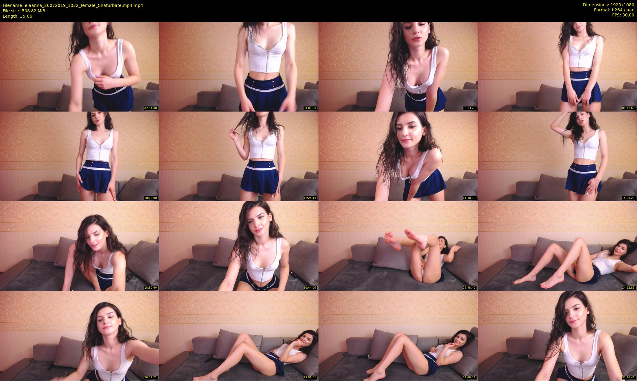 elaanna — 36 minute Chaturbate female cam show recording, 1080p, Jul 26, 2019