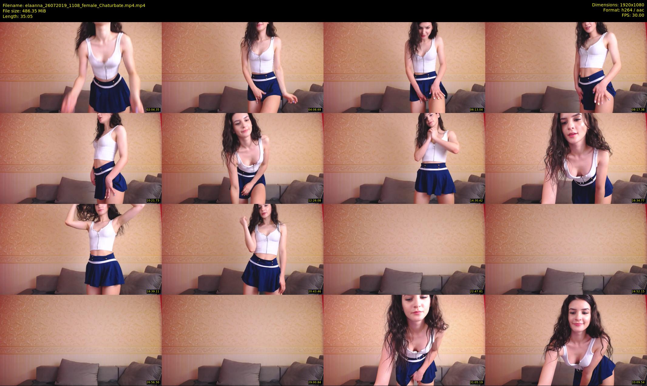 elaanna — 36 minute Chaturbate female cam show recording, 1080p, Jul 26, 2019