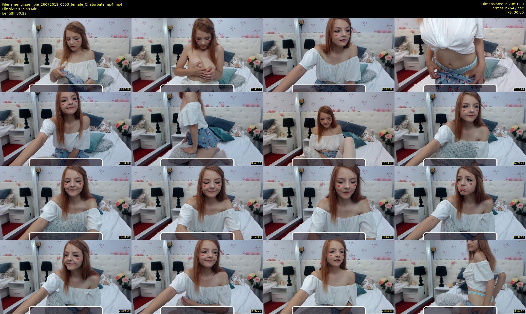 ginger_pie — 31 minute Chaturbate female cam show recording, 1080p, Jul 26, 2019