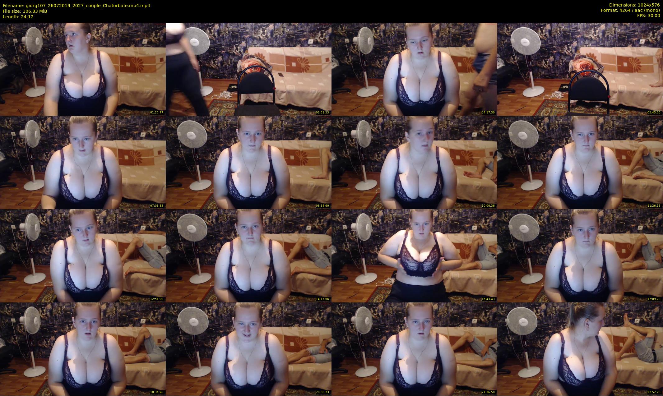 giorg107 — 25 minute Chaturbate couple cam show recording, 480p, Jul 26, 2019