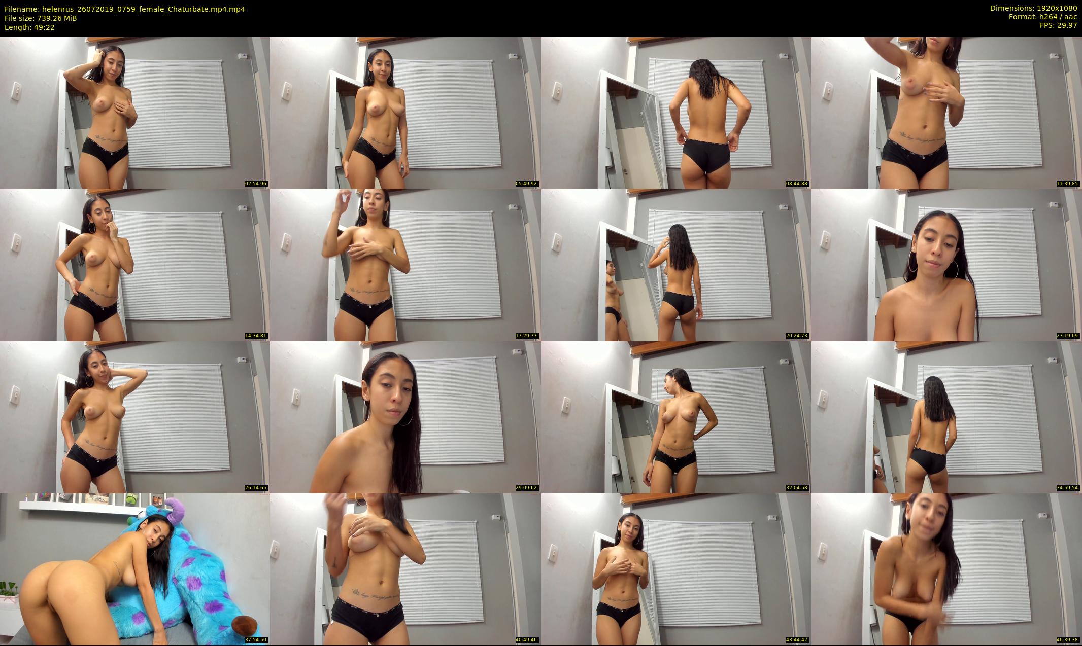 helenrus — 50 minute Chaturbate female cam show recording, 1080p, Jul 26, 2019