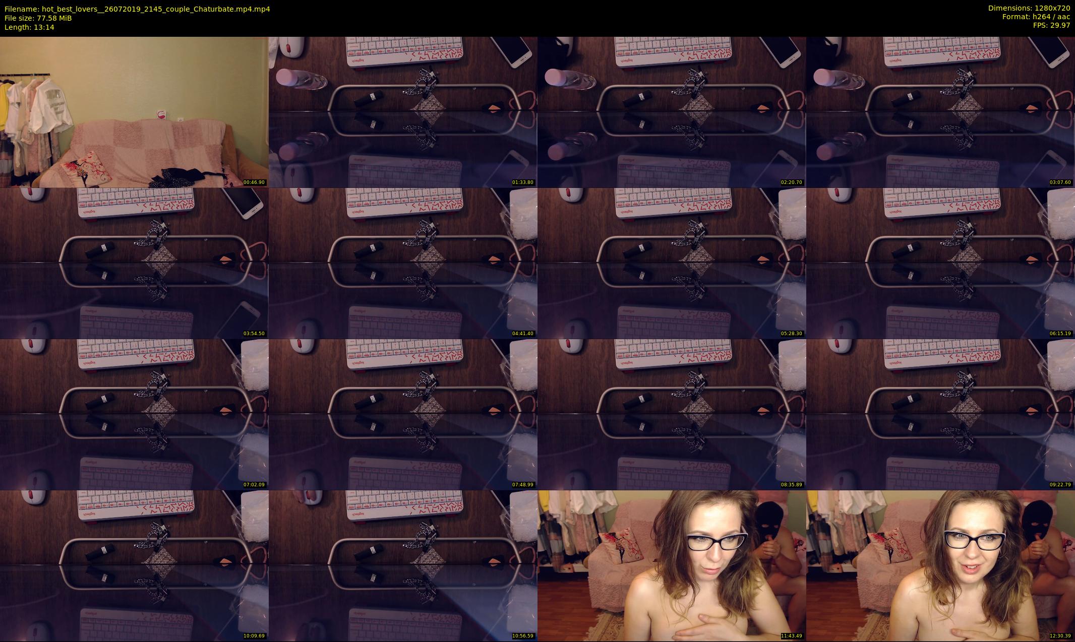 hot_best_lovers_ — 14 minute Chaturbate couple cam show recording, 720p, Jul 26, 2019