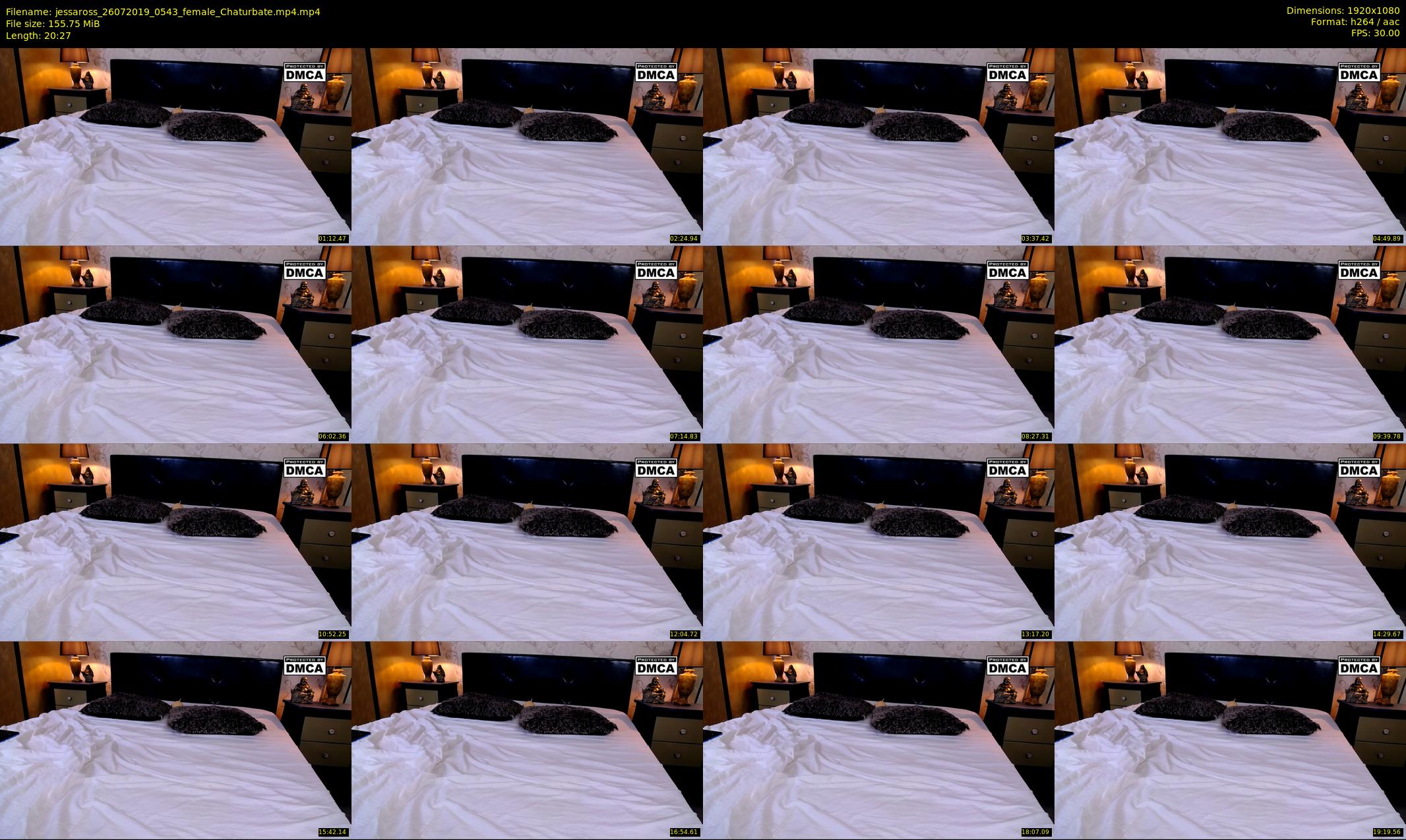 jessaross — 21 minute Chaturbate female cam show recording, 1080p, Jul 26, 2019