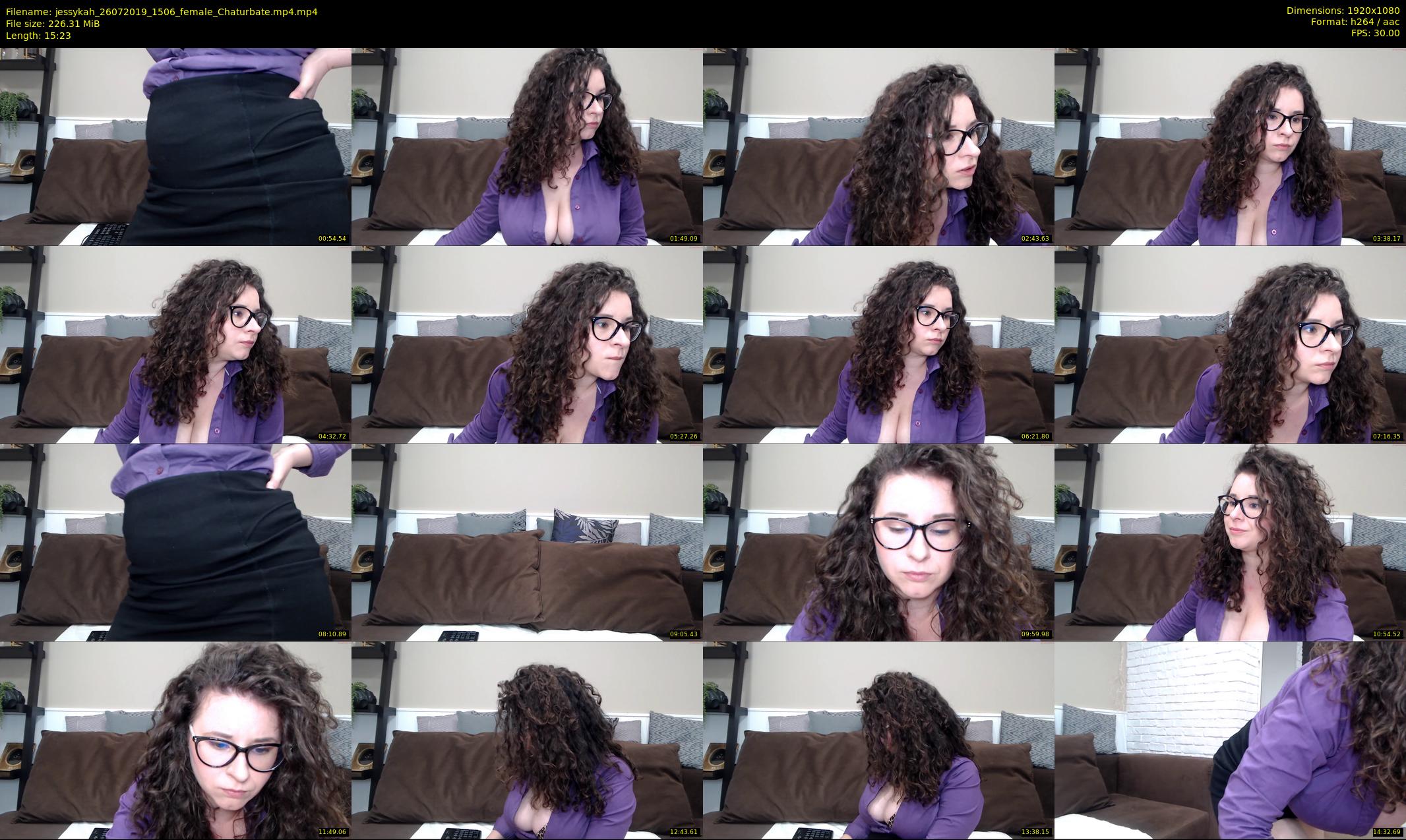 jessykah — 16 minute Chaturbate female cam show recording, 1080p, Jul 26, 2019