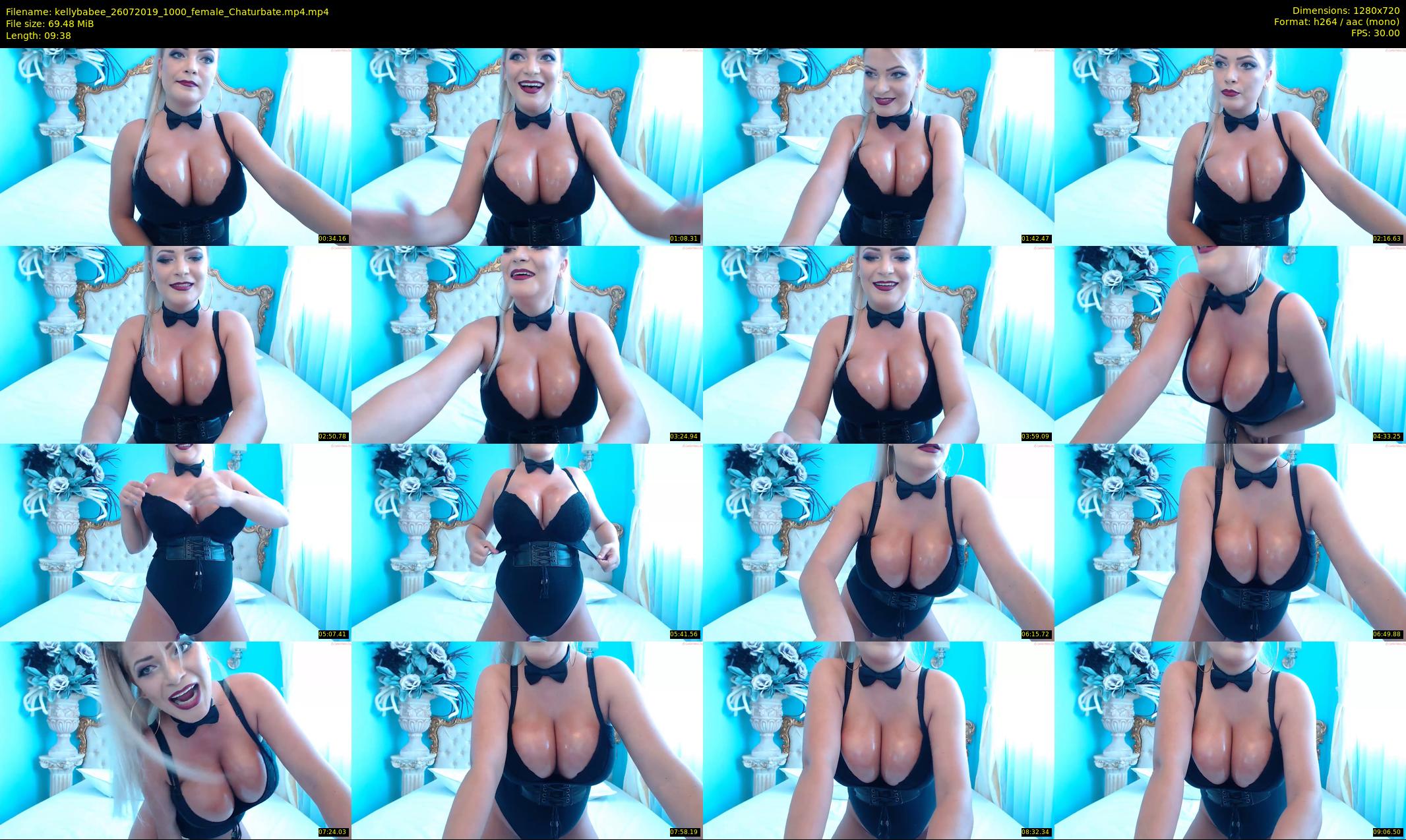 kellybabee — 10 minute Chaturbate female cam show recording, 720p, Jul 26, 2019
