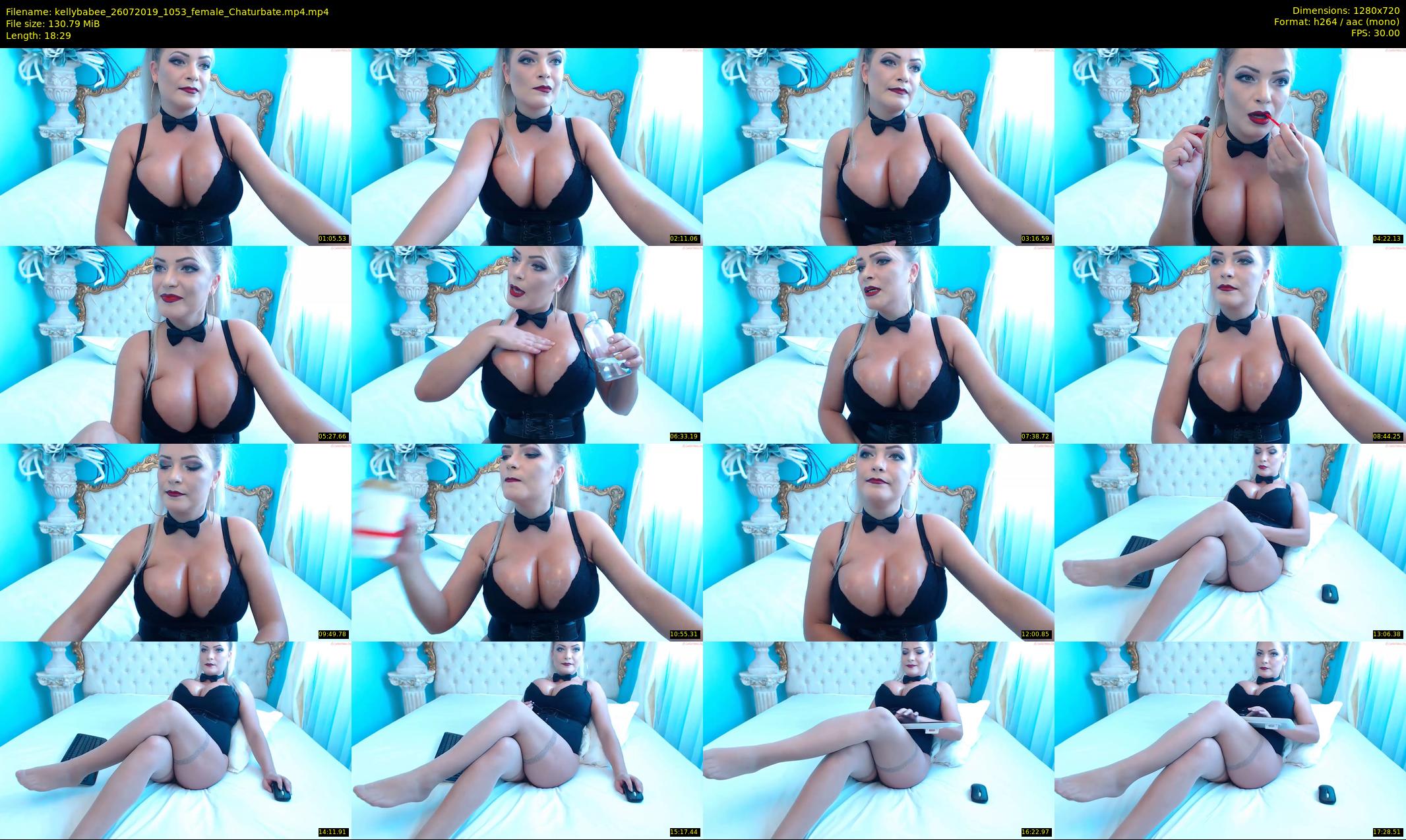 kellybabee — 19 minute Chaturbate female cam show recording, 720p, Jul 26, 2019
