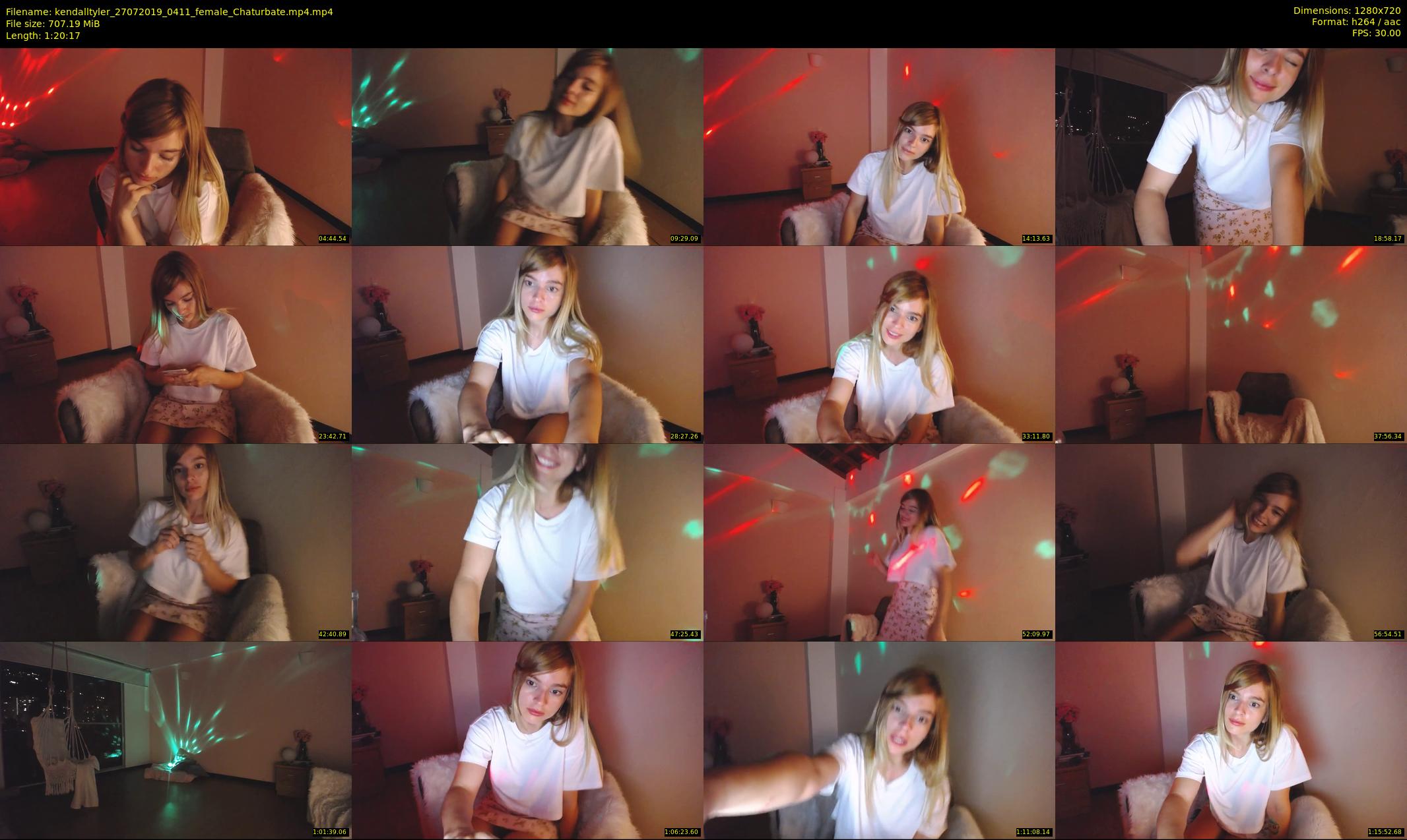 kendalltyler — 81 minute Chaturbate female cam show recording, 720p, Jul 27, 2019