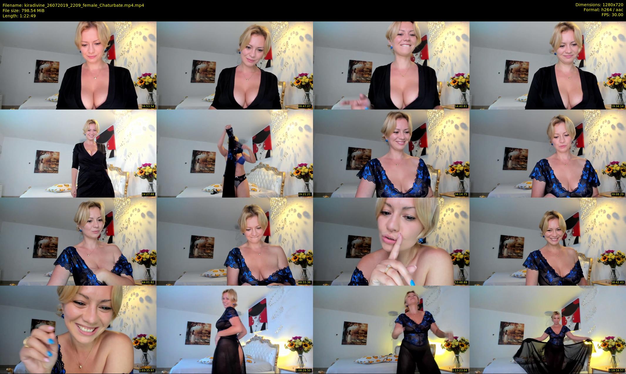 kiradivine — 83 minute Chaturbate female cam show recording, 720p, Jul 26, 2019
