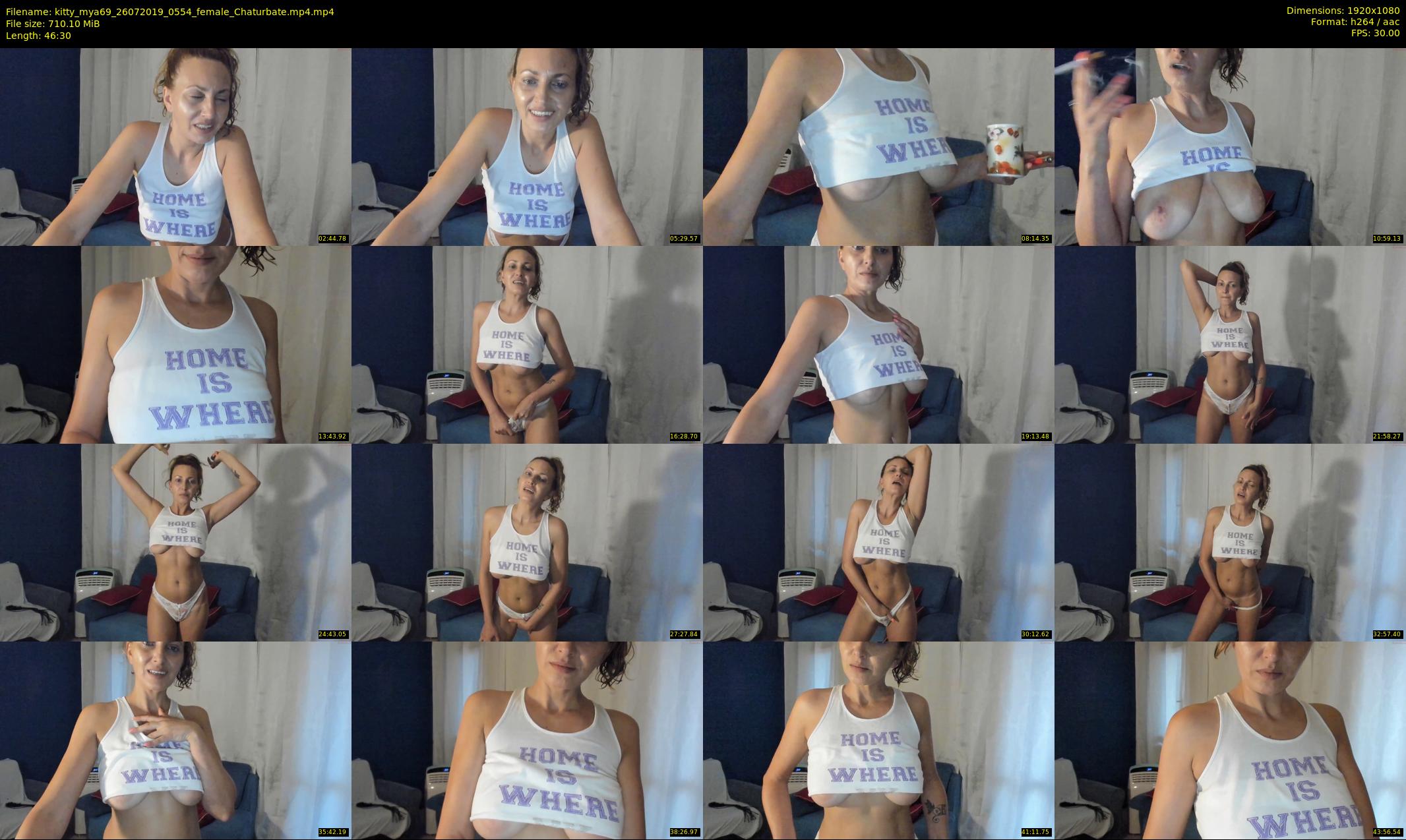 kitty_mya69 — 47 minute Chaturbate female cam show recording, 1080p, Jul 26, 2019