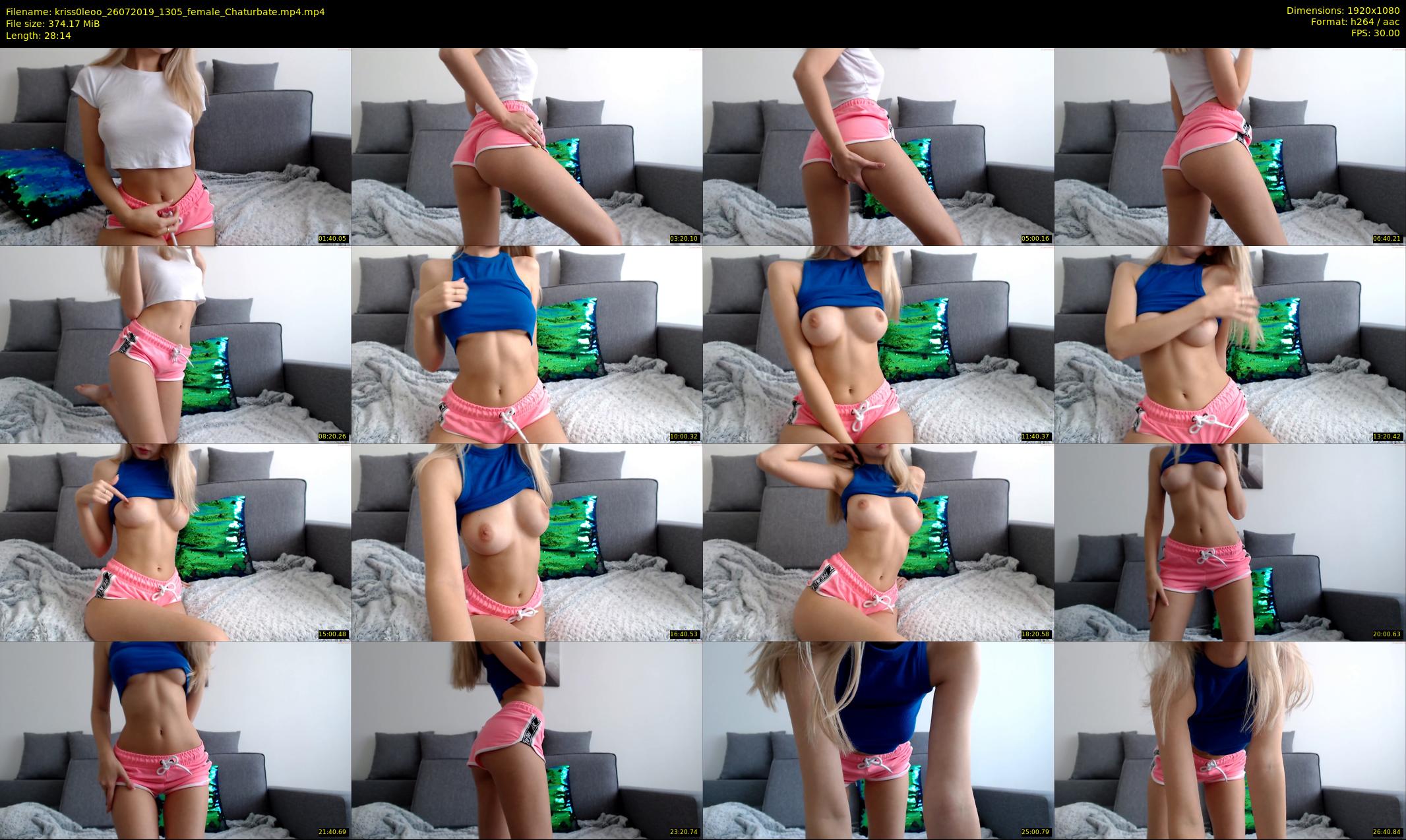 kriss0leoo — 29 minute Chaturbate couple cam show recording, 1080p, Jul 26, 2019