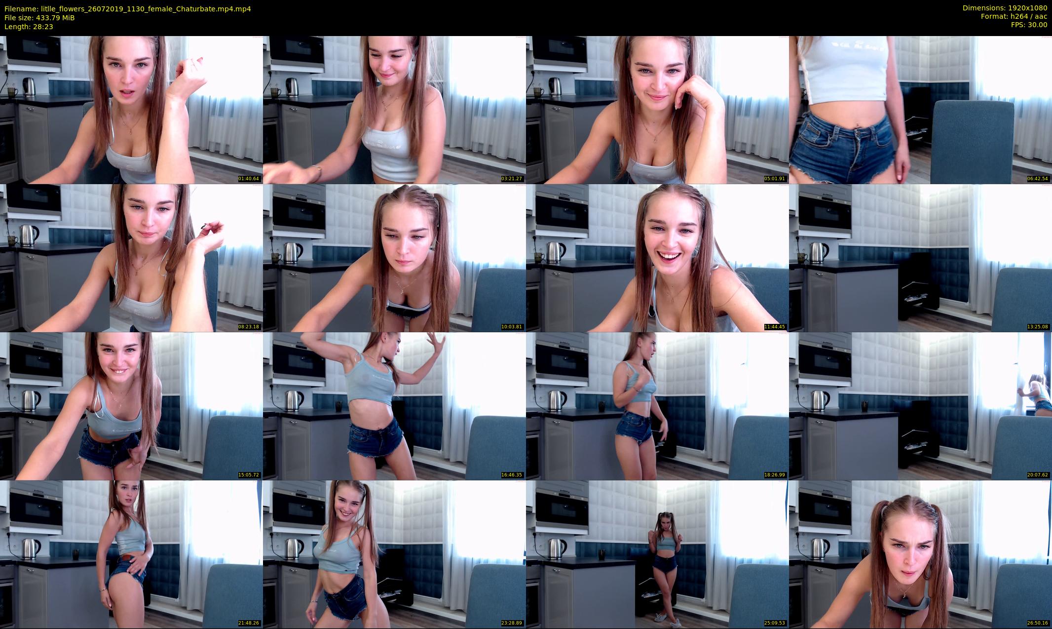 litlle_flowers — 29 minute Chaturbate female cam show recording, 1080p, Jul 26, 2019