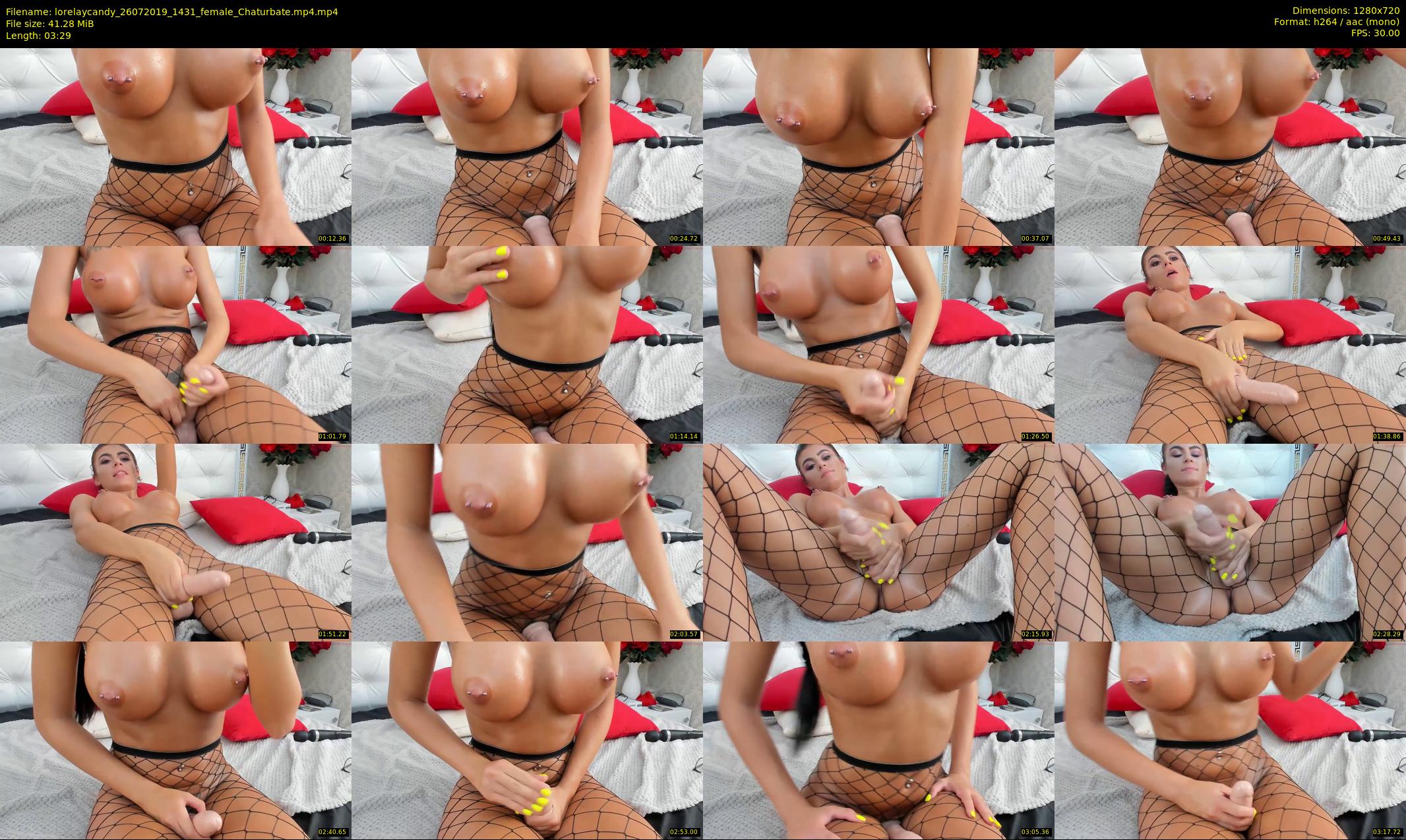lorelaycandy — 4 minute Chaturbate female cam show recording, 720p, Jul 26, 2019