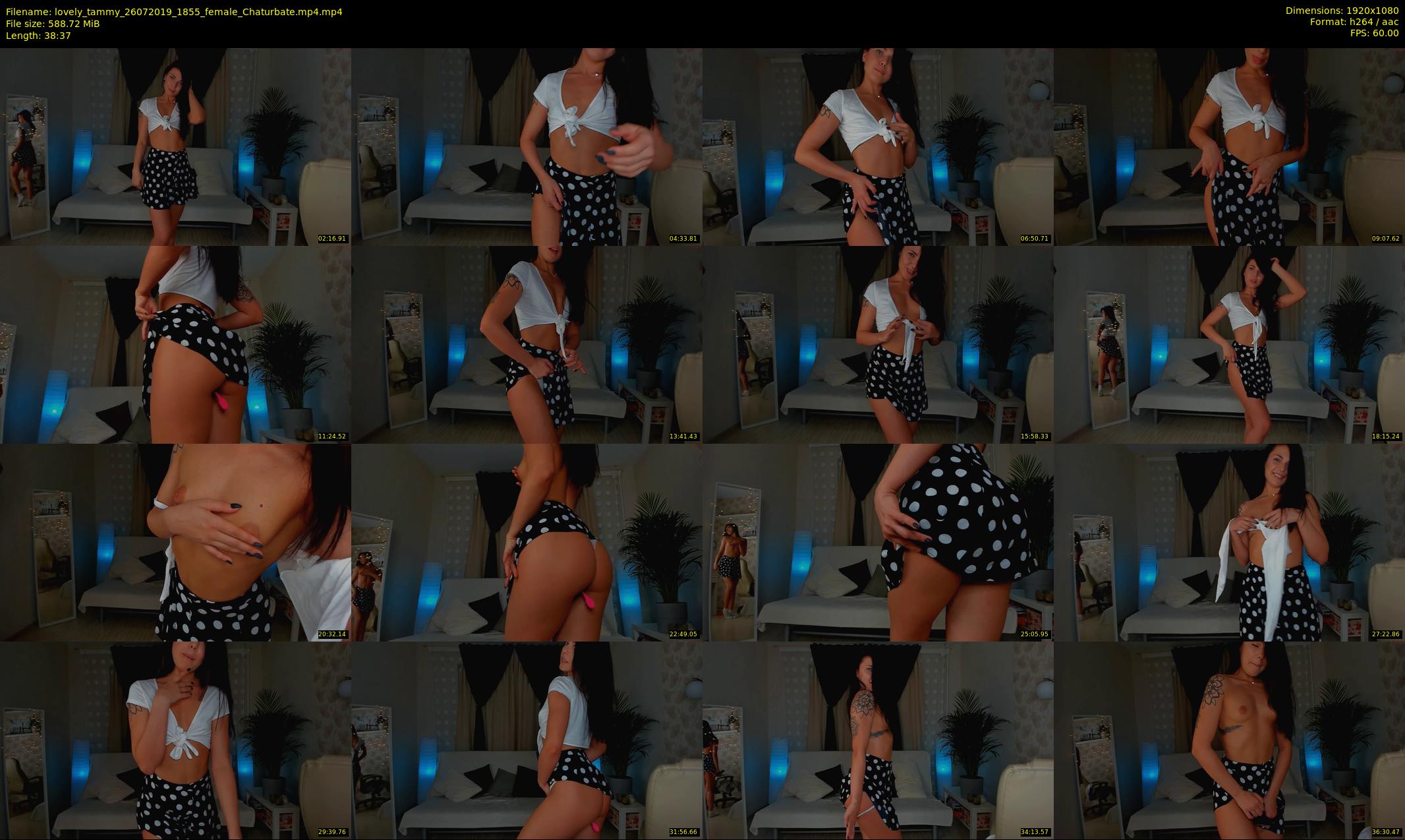 lovely_tammy — 39 minute Chaturbate female cam show recording, 1080p, Jul 26, 2019
