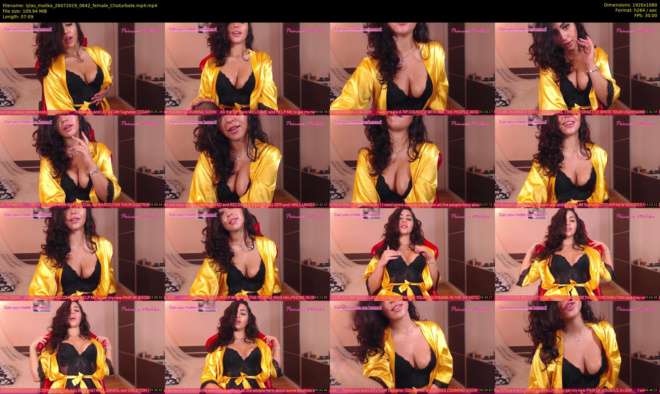 lylas_malika — 8 minute Chaturbate female cam show recording, 1080p, Jul 26, 2019