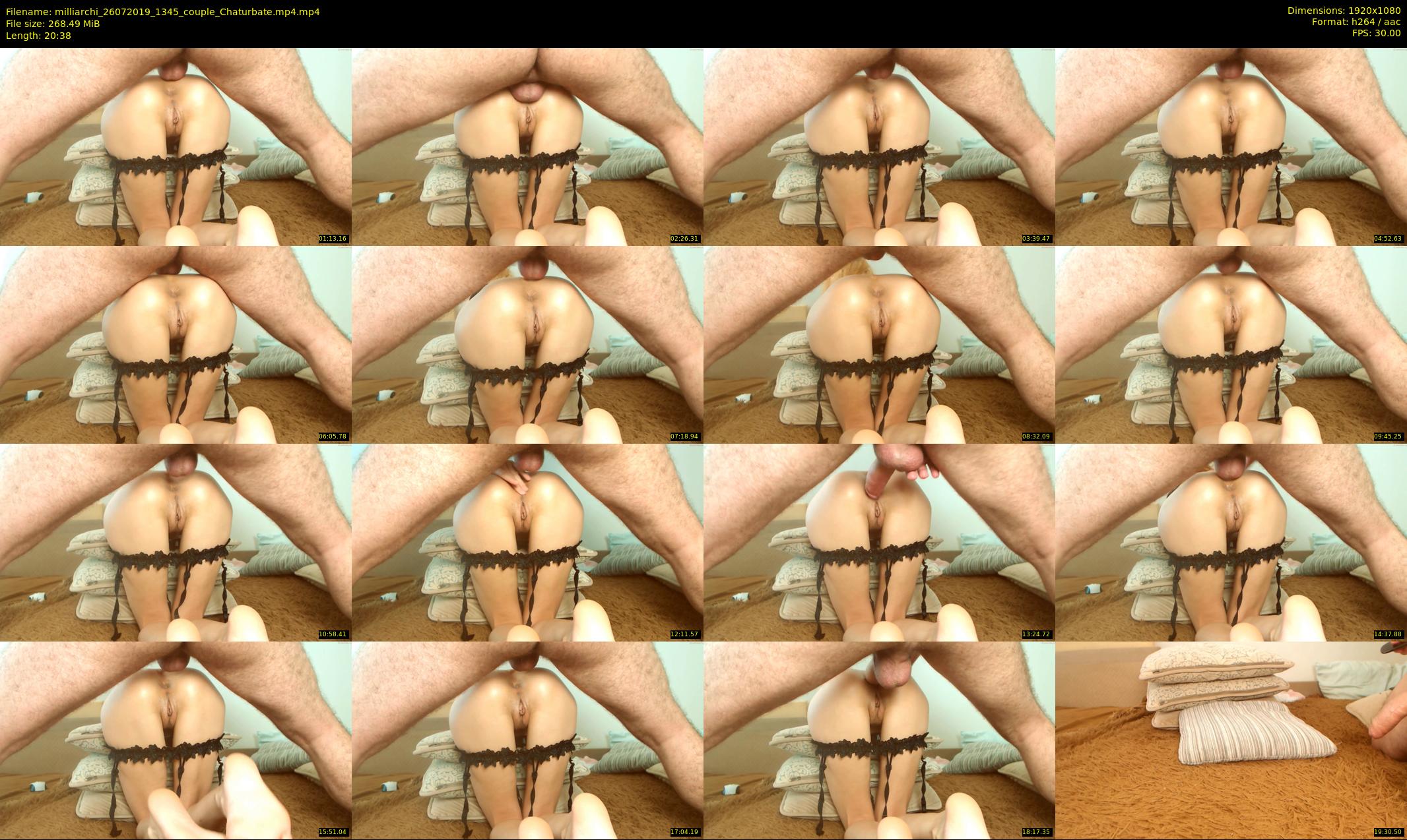 milliarchi — 21 minute Chaturbate couple cam show recording, 1080p, Jul 26, 2019