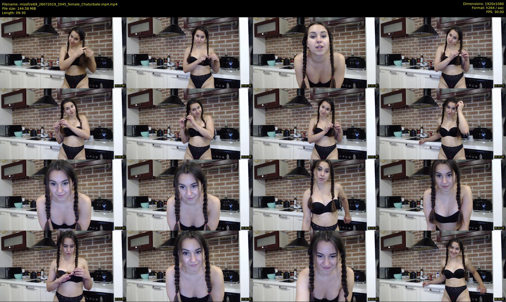 missfire69 — 10 minute Chaturbate female cam show recording, 1080p, Jul 26, 2019