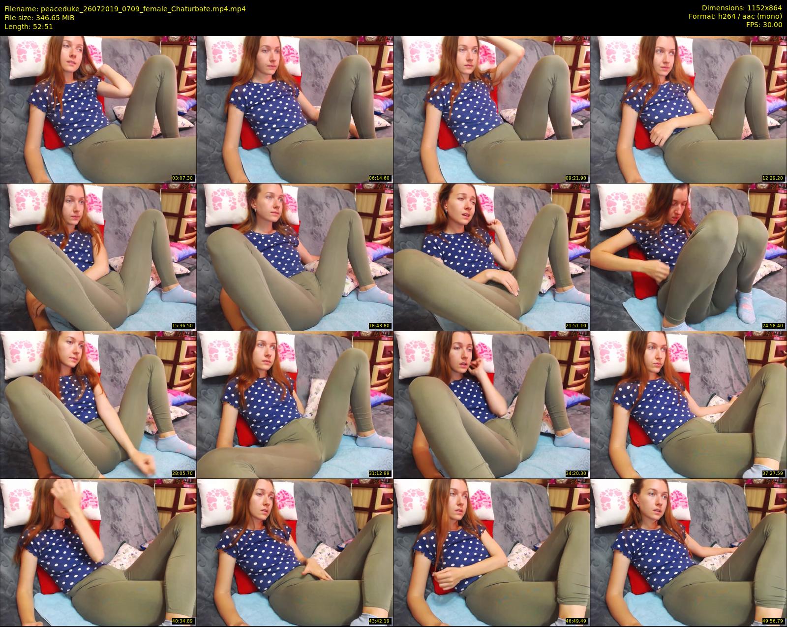peaceduke — 53 minute Chaturbate female cam show recording, 720p, Jul 26, 2019