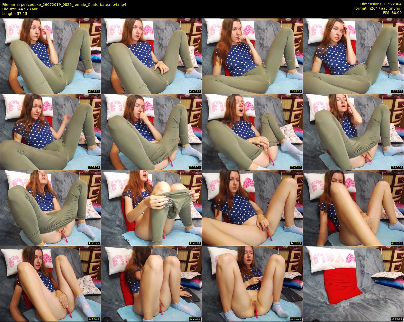 peaceduke — 58 minute Chaturbate female cam show recording, 720p, Jul 26, 2019