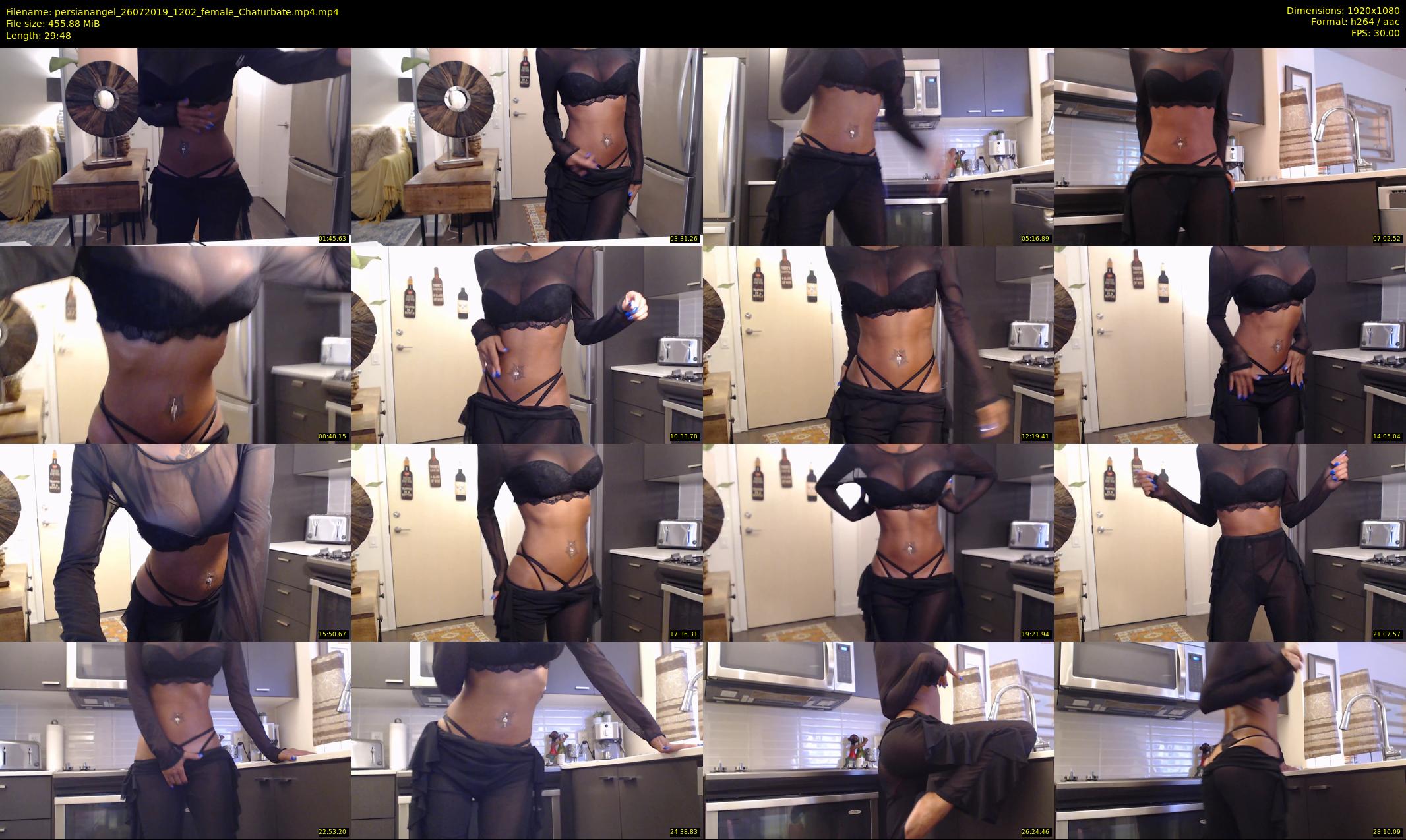 persianangel — 30 minute Chaturbate female cam show recording, 1080p, Jul 26, 2019