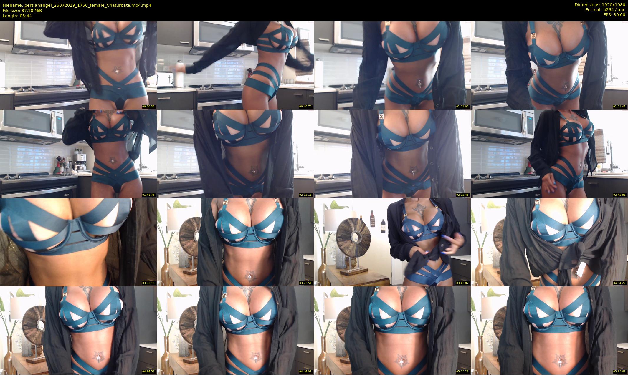 persianangel — 6 minute Chaturbate female cam show recording, 1080p, Jul 26, 2019