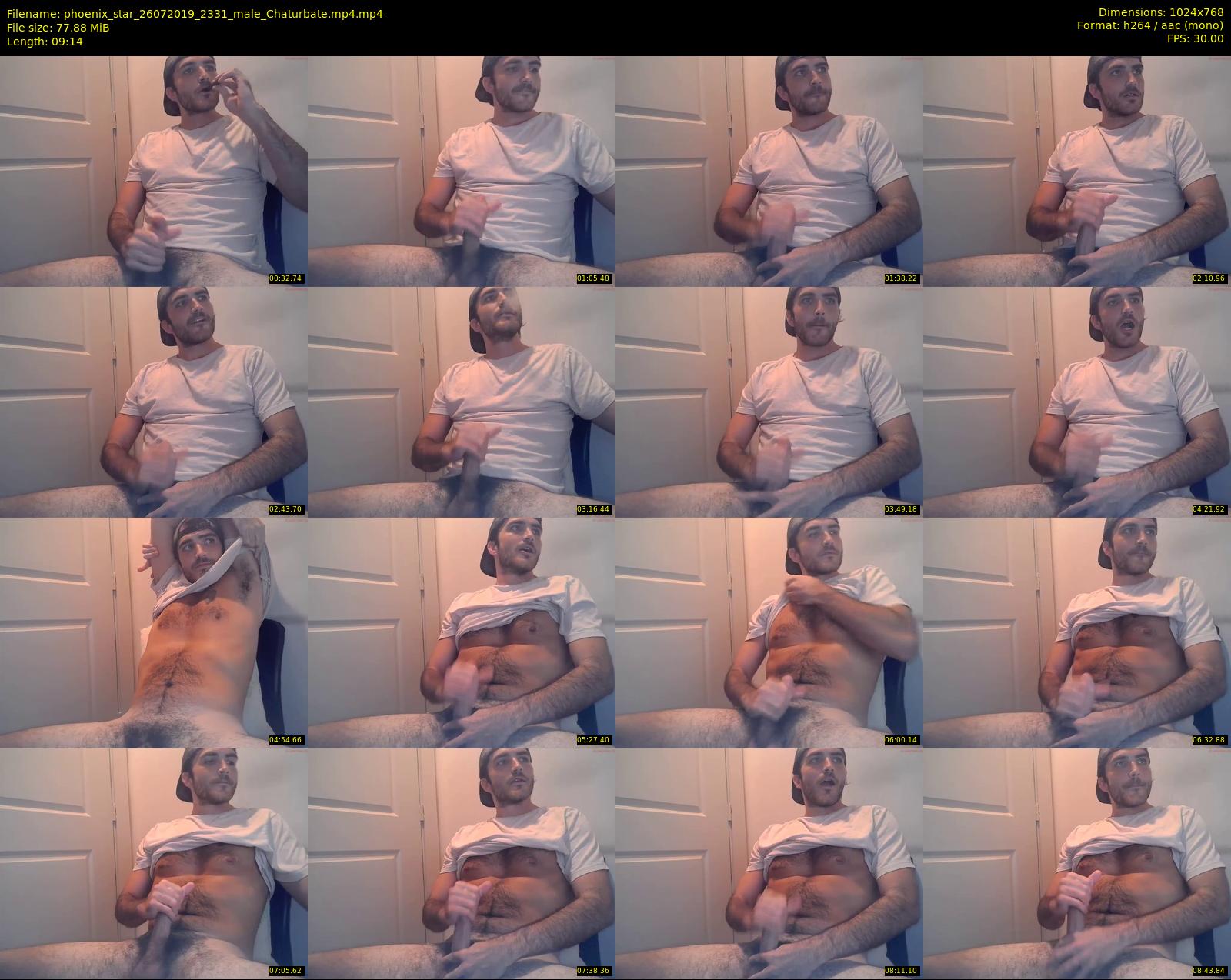 phoenix_star — 10 minute Chaturbate male cam show recording, 720p, Jul 26, 2019