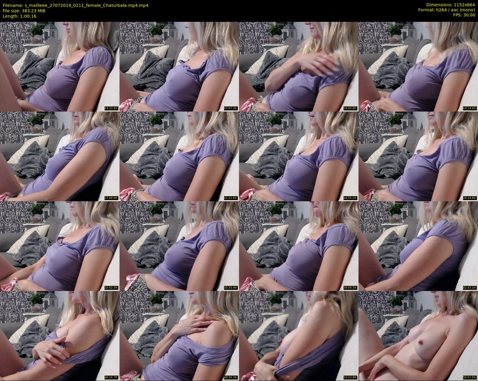 s_mailleee — 61 minute Chaturbate female cam show recording, 720p, Jul 27, 2019