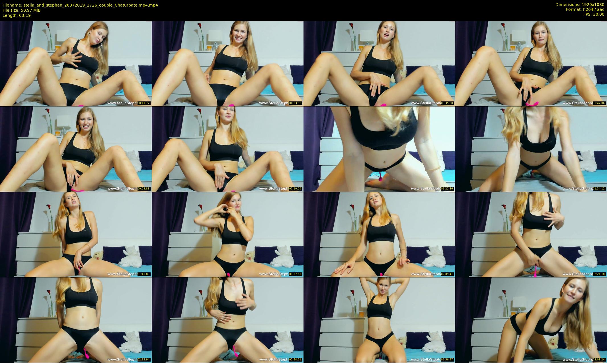 stella_and_stephan — 4 minute Chaturbate couple cam show recording, 1080p, Jul 26, 2019