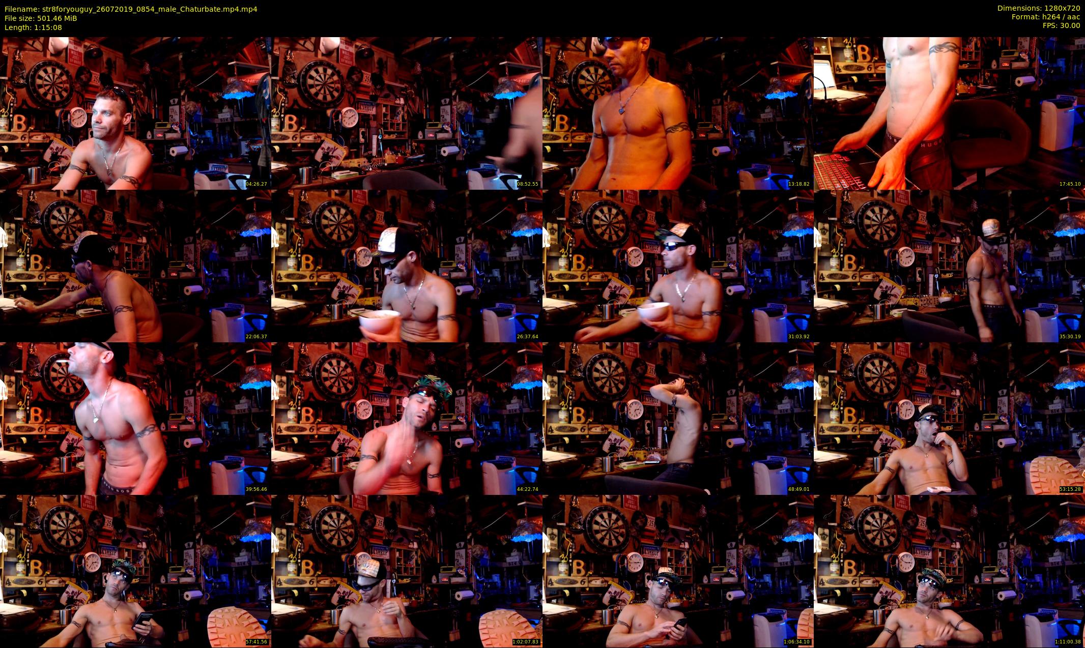 str8foryouguy — 76 minute Chaturbate male cam show recording, 720p, Jul 26, 2019