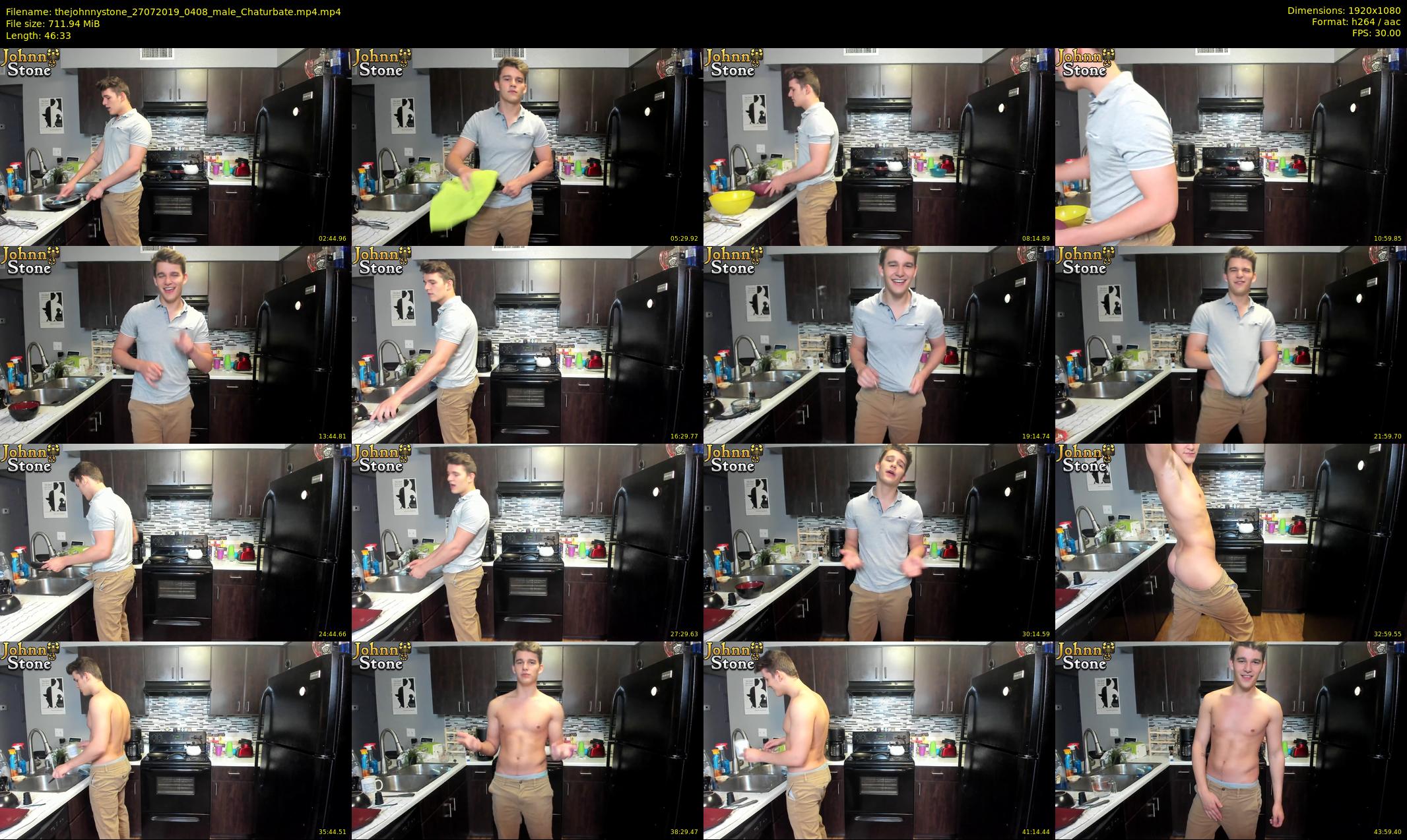 thejohnnystone — 47 minute Chaturbate male cam show recording, 1080p, Jul 27, 2019