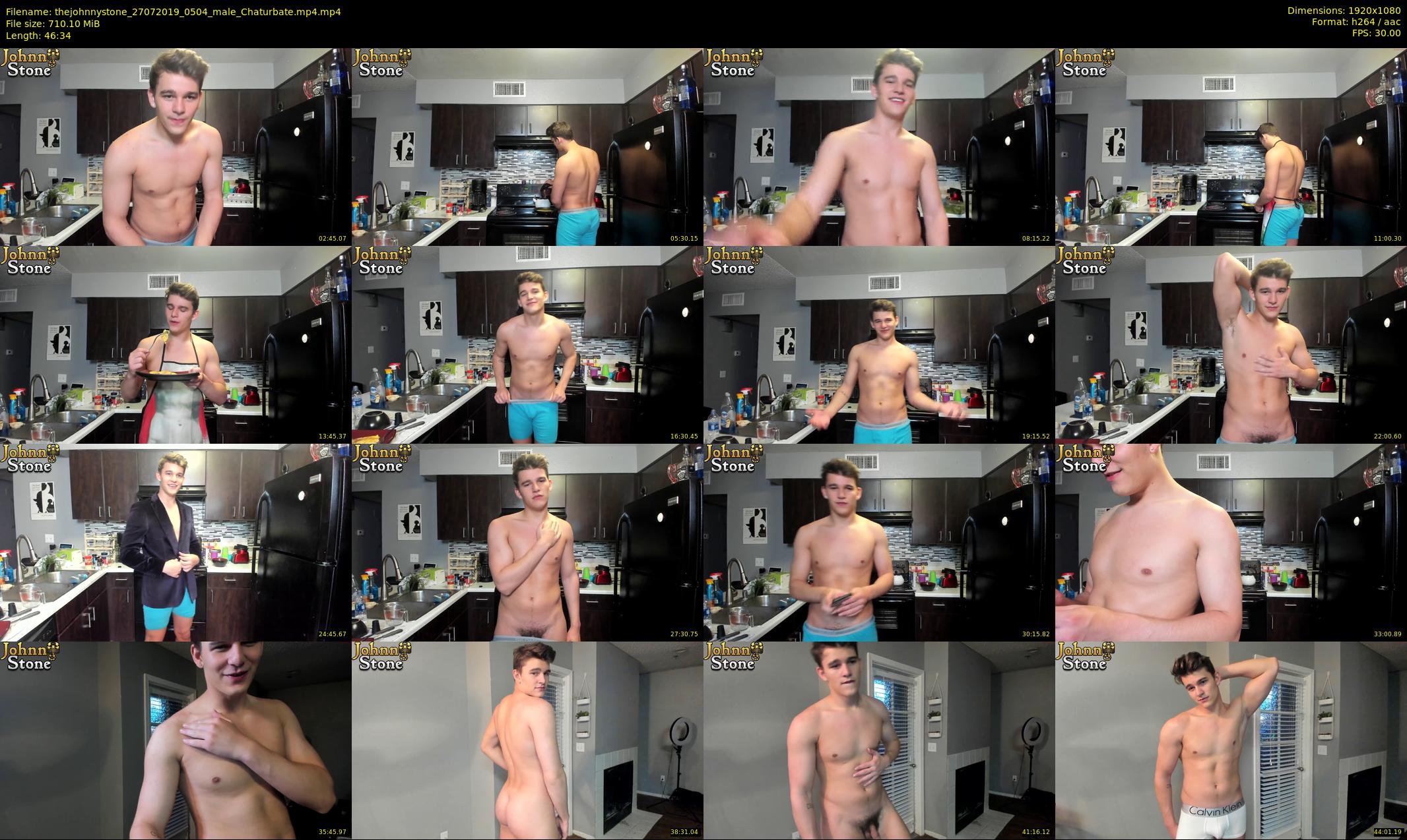 thejohnnystone — 47 minute Chaturbate male cam show recording, 1080p, Jul 27, 2019
