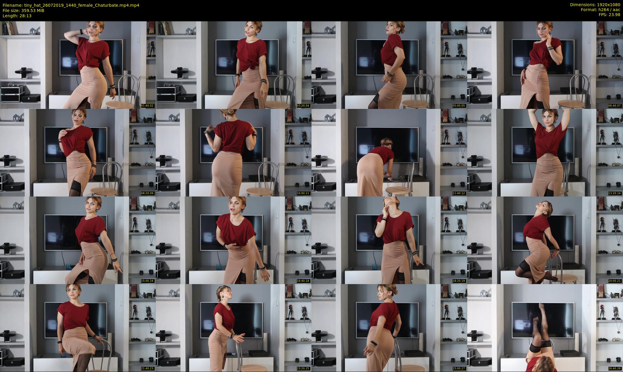 tiny_hat — 29 minute Chaturbate female cam show recording, 1080p, Jul 26, 2019