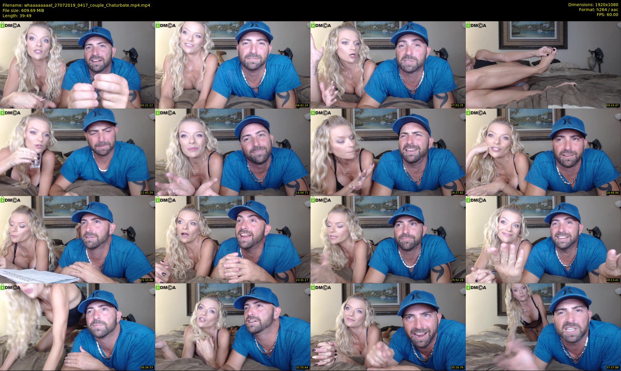 whaaaaaaaat — 40 minute Chaturbate couple cam show recording, 1080p, Jul 27, 2019
