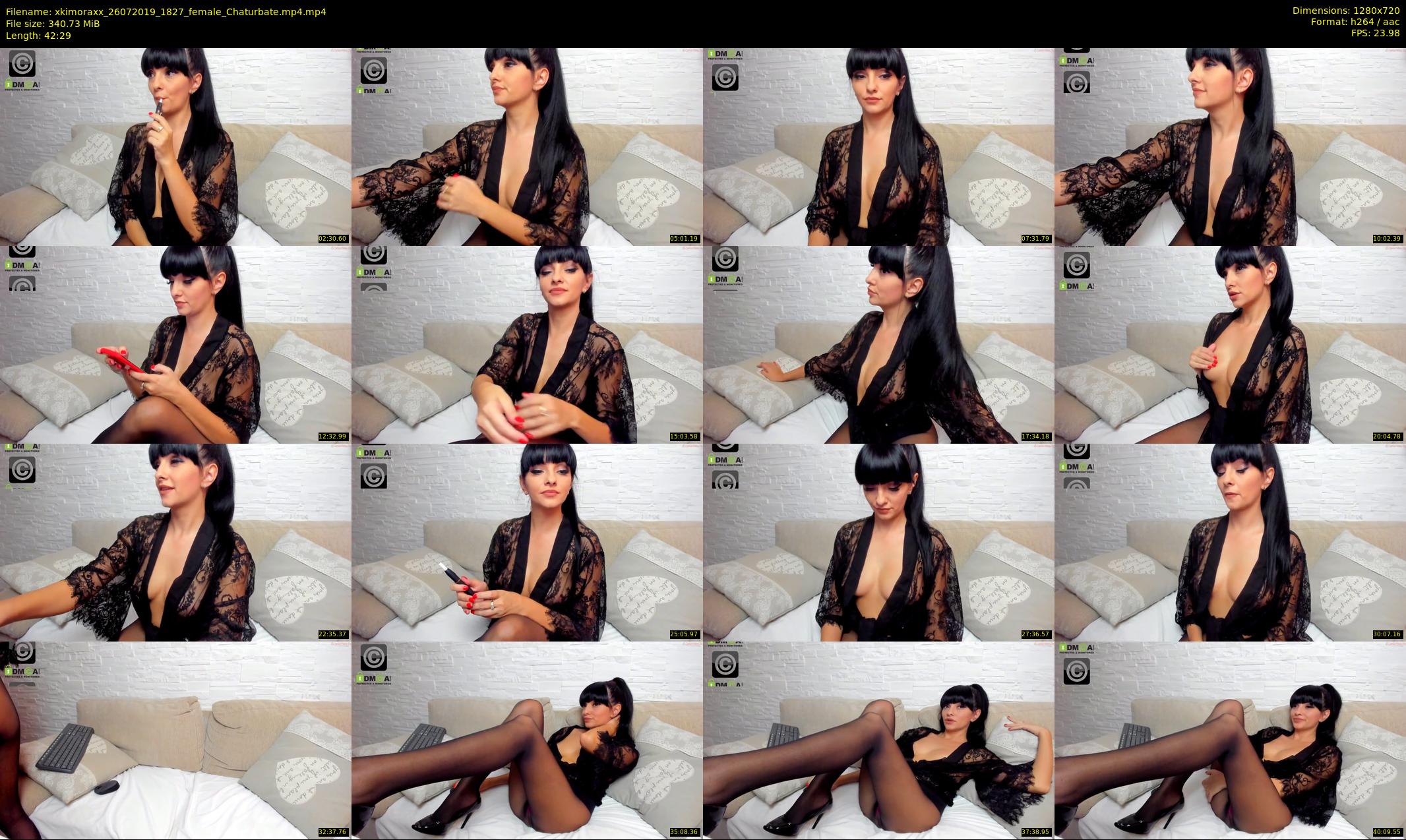 xkimoraxx — 43 minute Chaturbate female cam show recording, 720p, Jul 26, 2019