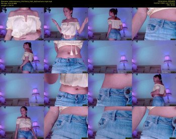 AddictiveLara — 87 minute MyFreeCams cam show recording, 480p, Jul 27, 2019