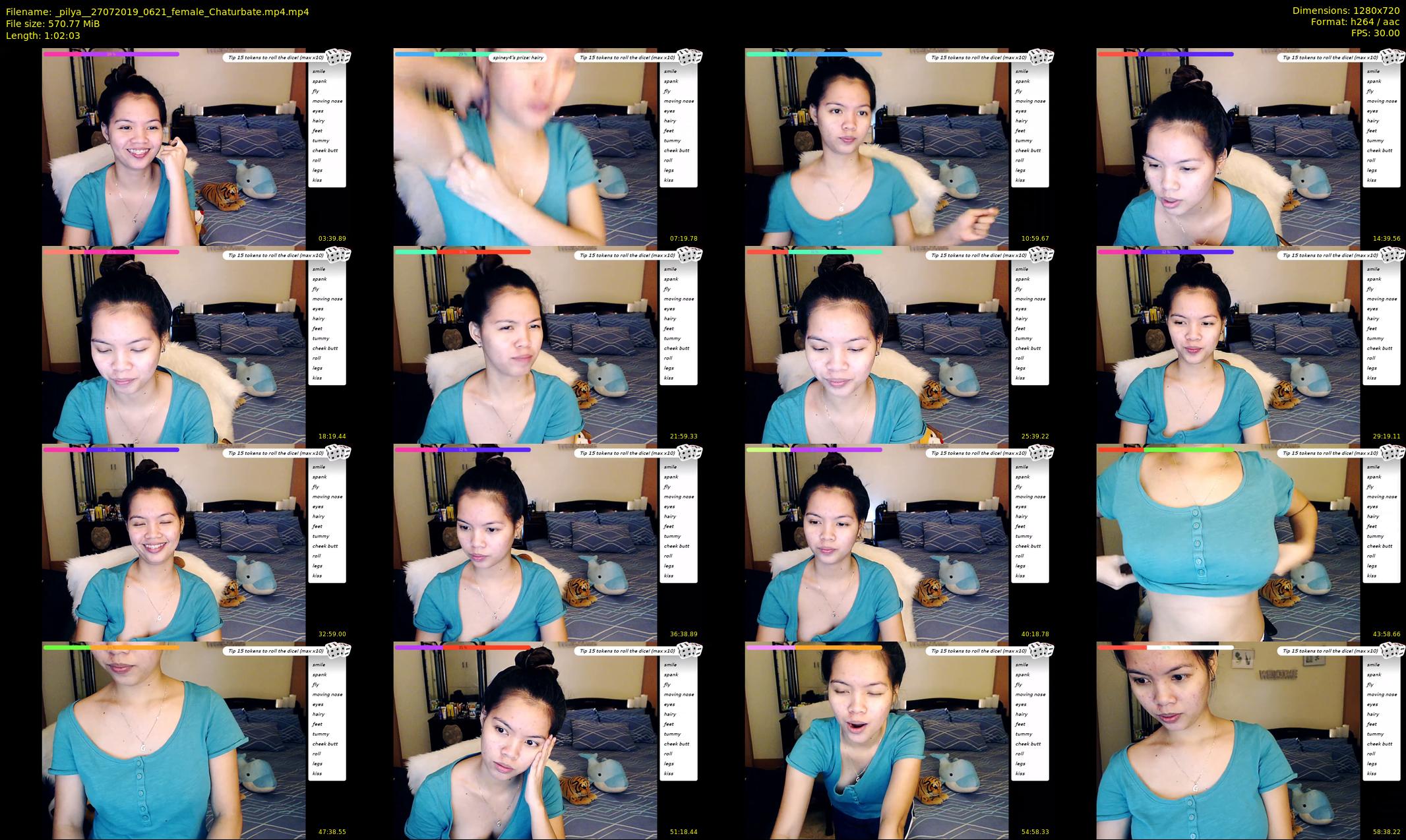_pilya_ — 63 minute Chaturbate female cam show recording, 720p, Jul 27, 2019