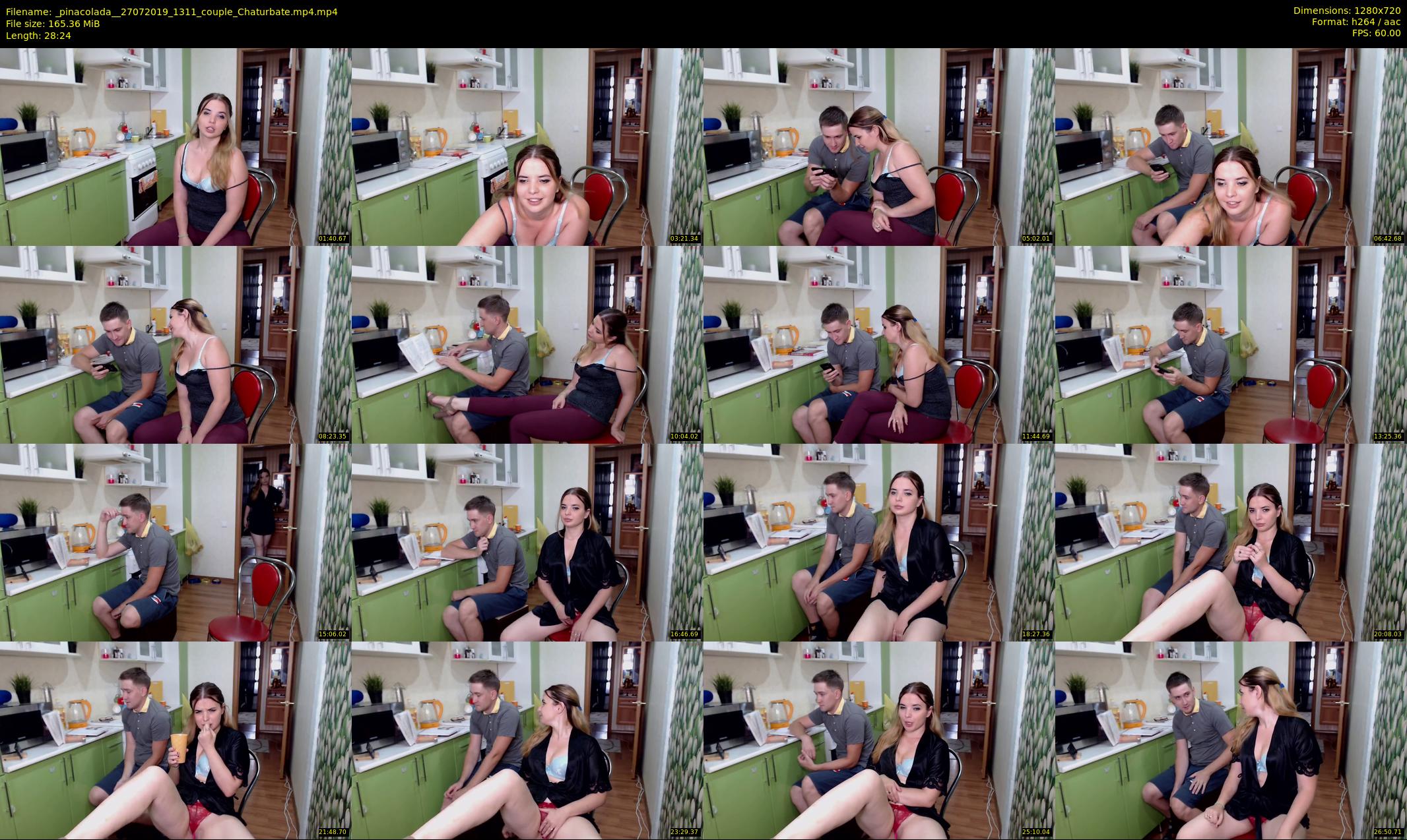 _pinacolada_ — 29 minute Chaturbate couple cam show recording, 720p, Jul 27, 2019