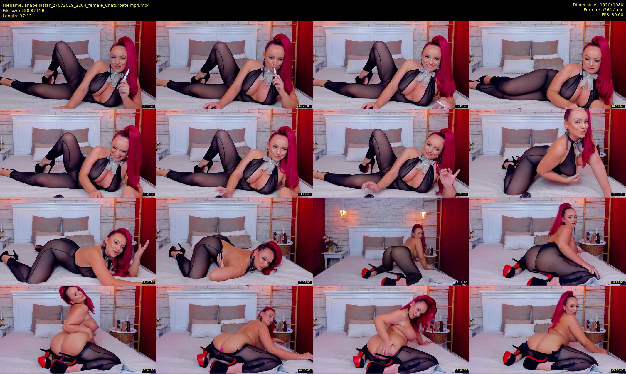 anabellastar — 38 minute Chaturbate female cam show recording, 1080p, Jul 27, 2019