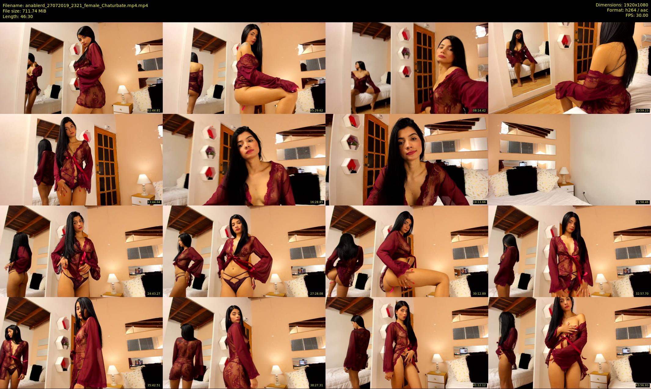 anablerd — 47 minute Chaturbate female cam show recording, 1080p, Jul 27, 2019