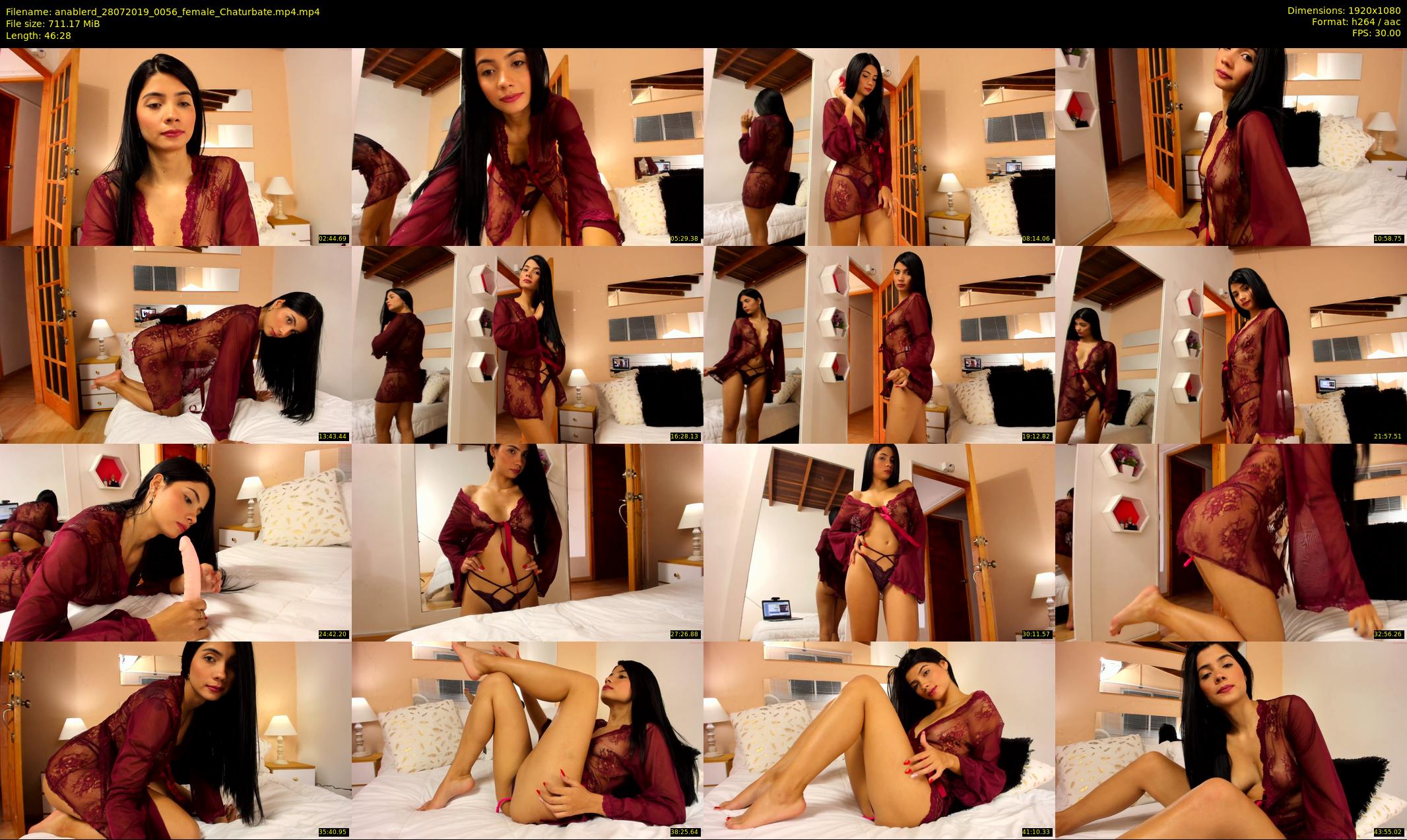 anablerd — 47 minute Chaturbate female cam show recording, 1080p, Jul 28, 2019