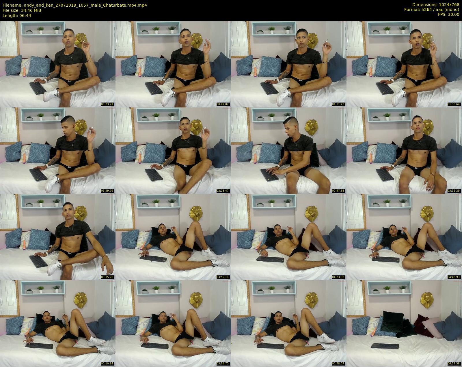 andy_and_ken — 7 minute Chaturbate male cam show recording, 720p, Jul 27, 2019