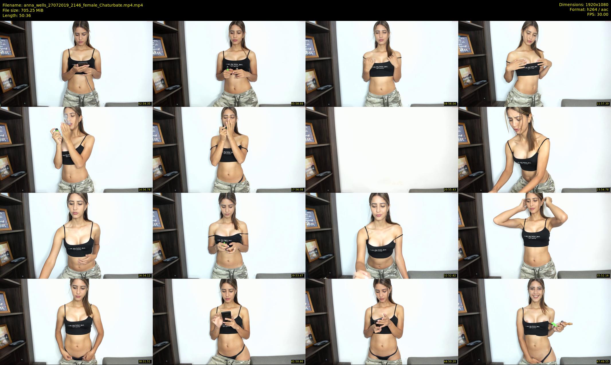 anna_wells — 51 minute Chaturbate female cam show recording, 1080p, Jul 27, 2019