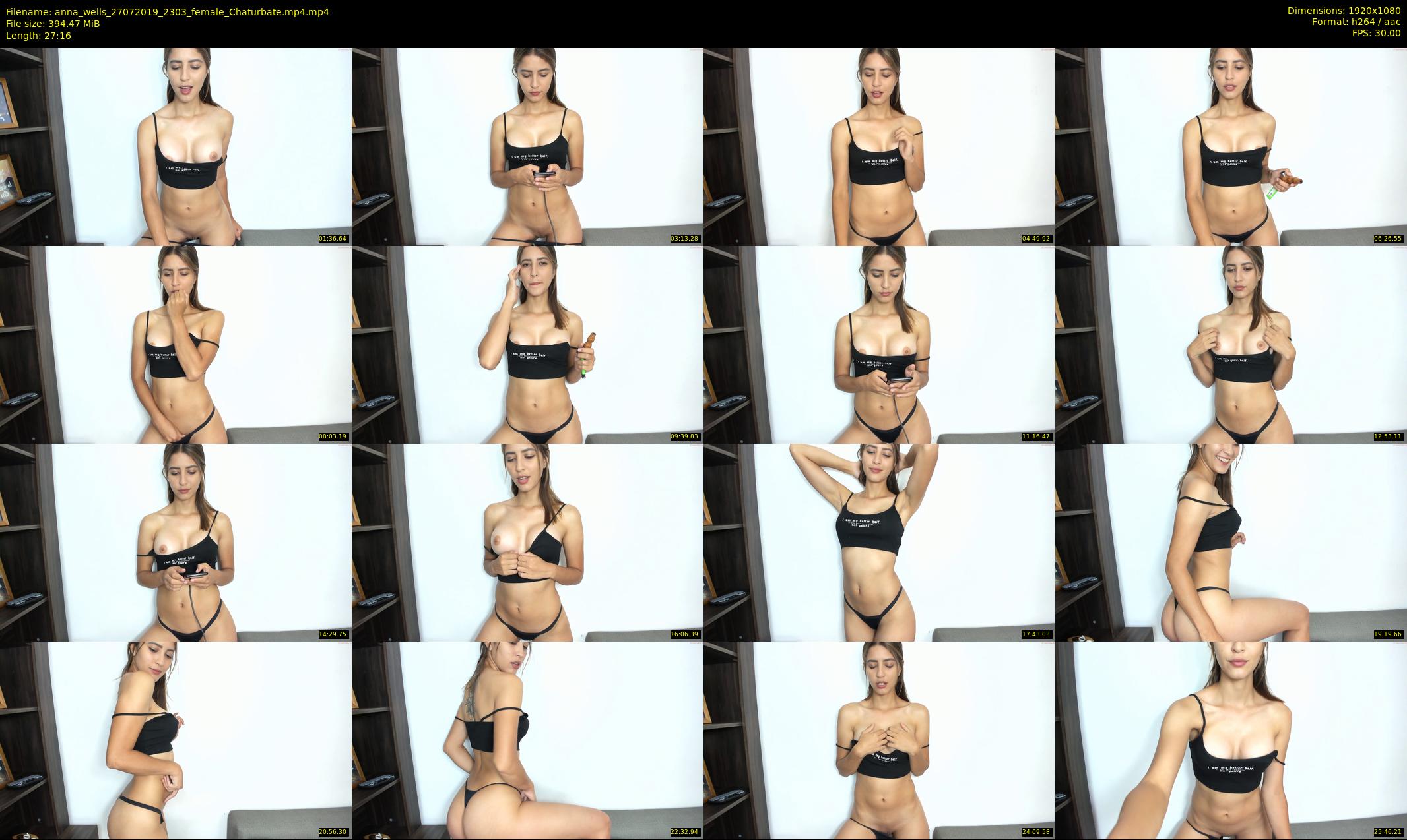 anna_wells — 28 minute Chaturbate female cam show recording, 1080p, Jul 27, 2019