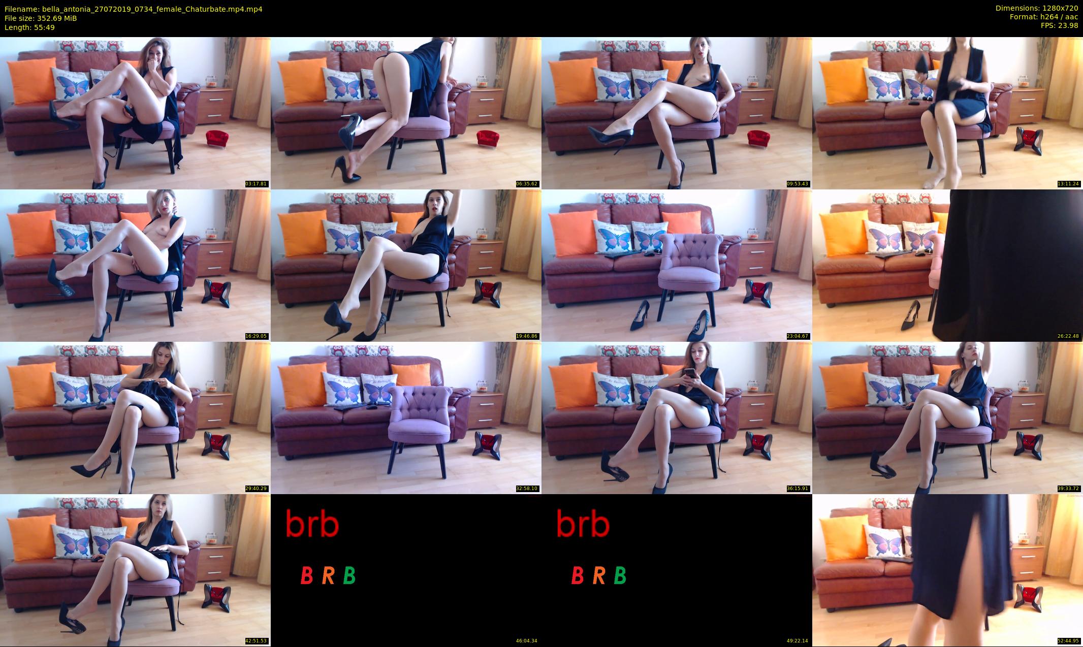 bella_antonia — 56 minute Chaturbate female cam show recording, 720p, Jul 27, 2019